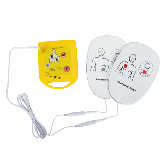XFT Medical Mini AED Trainer Model D0009 - Portable CPR Training Device for First Aid & Emergency Preparedness - Perfect for Schools, Offices & Home Safety Kits