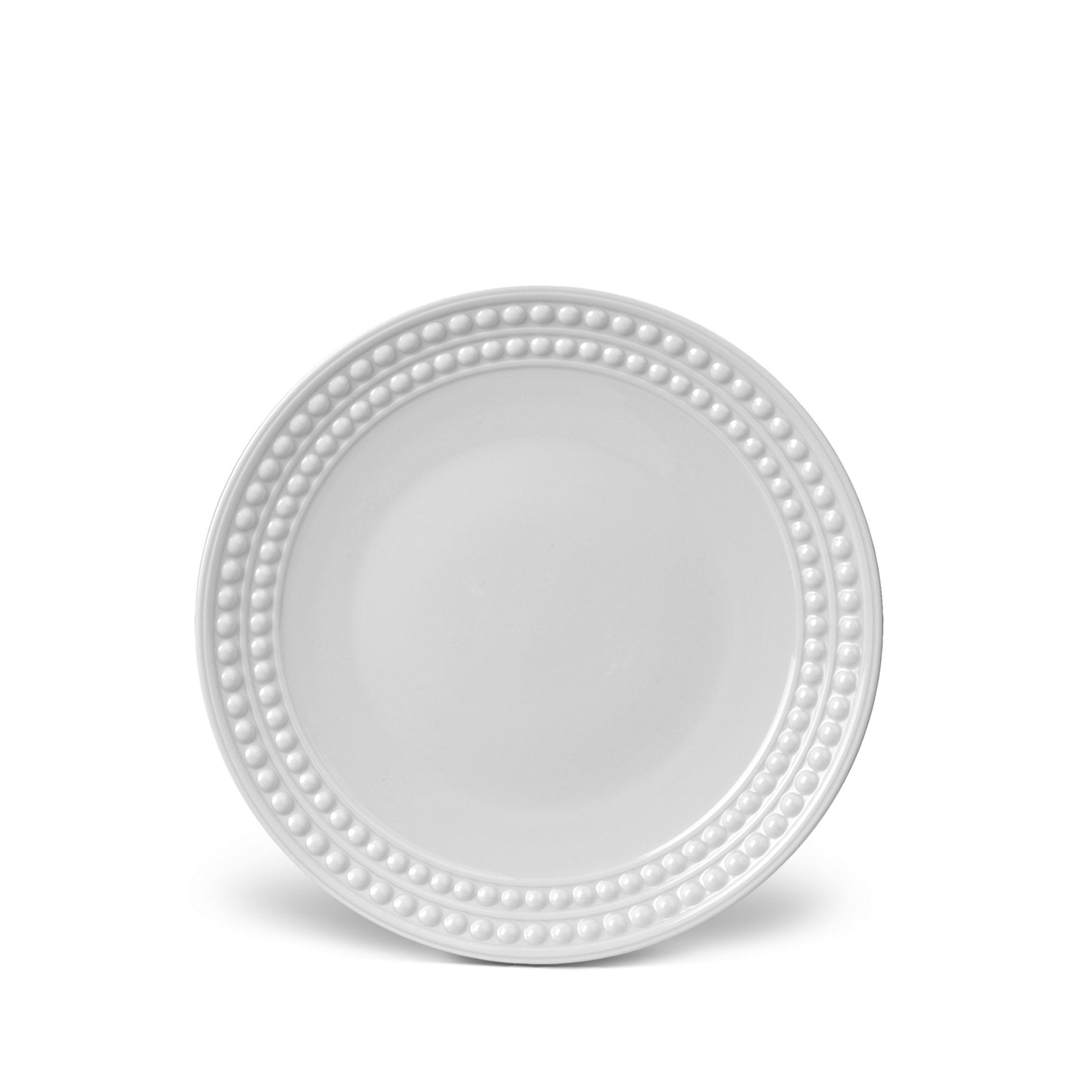Perlée Dessert Plate - Elegant Porcelain Serving Dish for Cakes, Pastries & Desserts | Perfect for Dinner Parties, Tea Time & Special Occasions