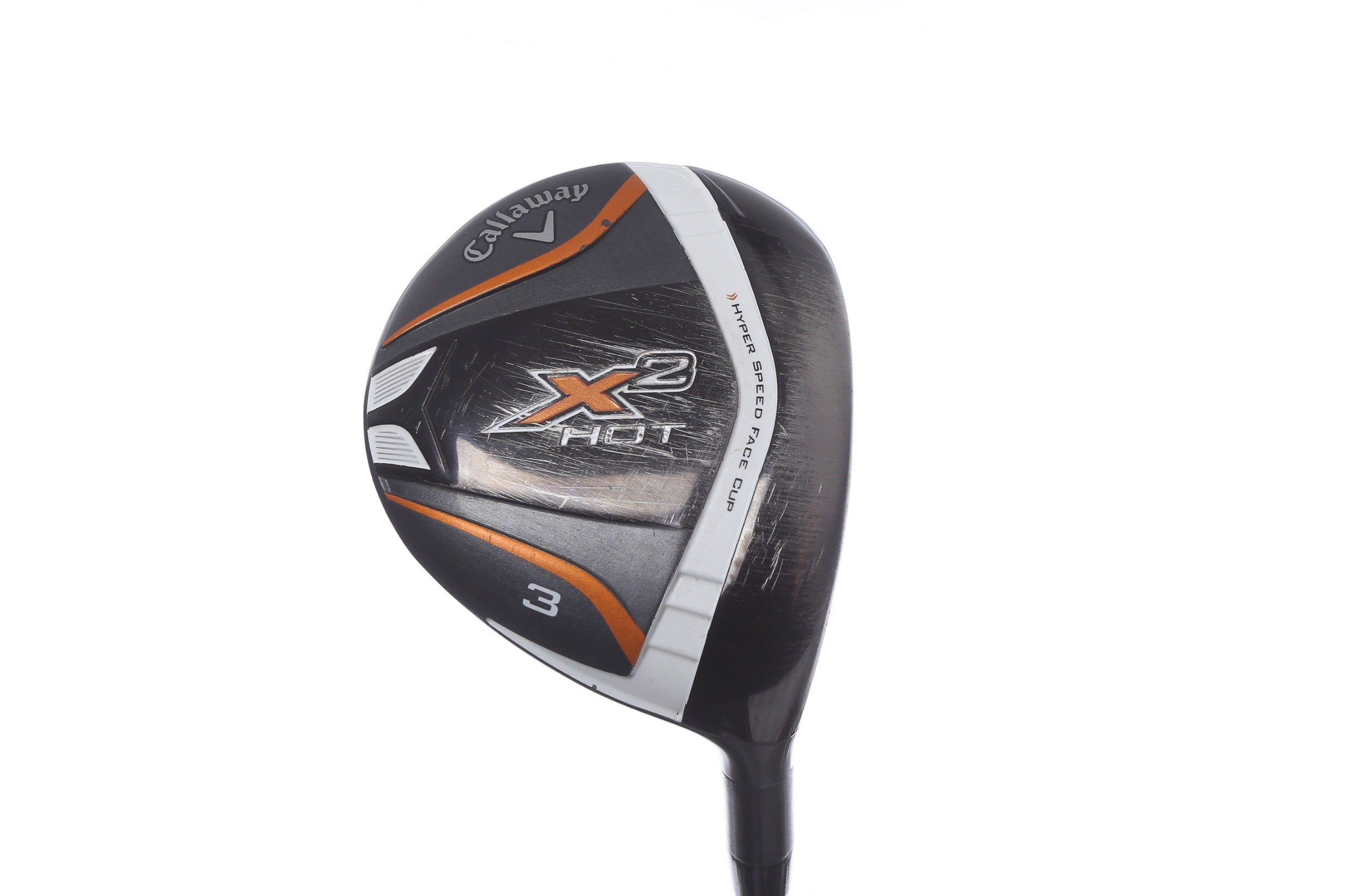 Used Callaway X2 Hot 3 Wood Golf Club - Right Handed 15° Regular Flex for Men | Perfect for Fairway Shots & Long Drives on the Course