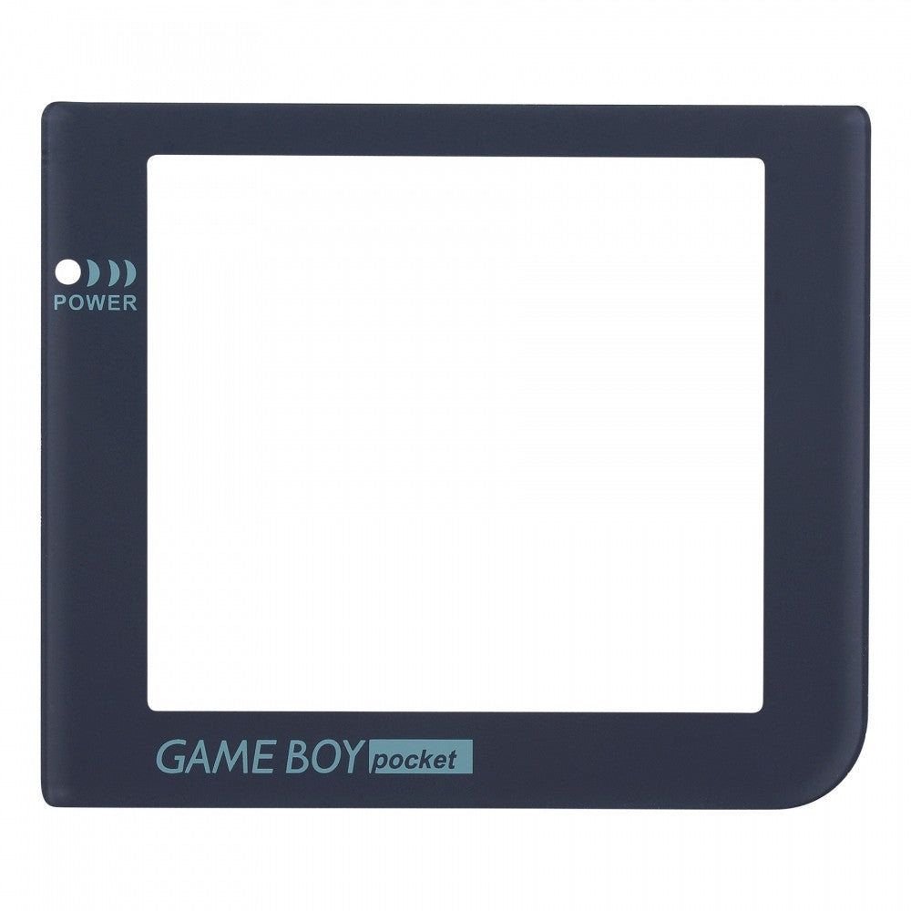 eXtremeRate Grey Plastic Protective Lens Screen for GameBoy Pocket GBP - Replacement LCD Cover for Game Boy Pocket Console - Perfect for Gaming Protection & Display Enhancement