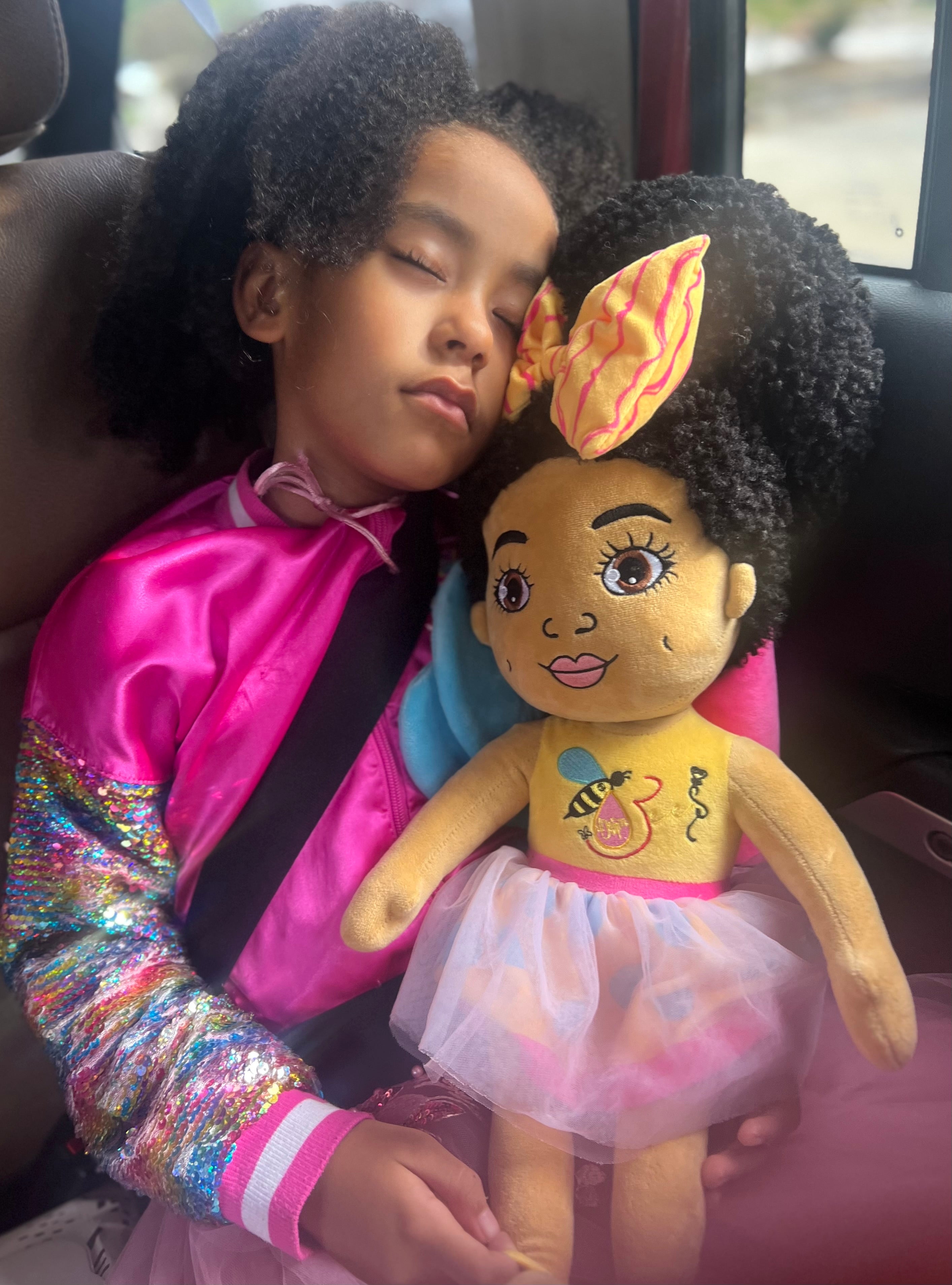 Cuddle Bee Luna Plush Stuffed Animal - Soft Huggable Toy for Kids, Babies & Toddlers | Perfect for Bedtime, Gifts & Comfort