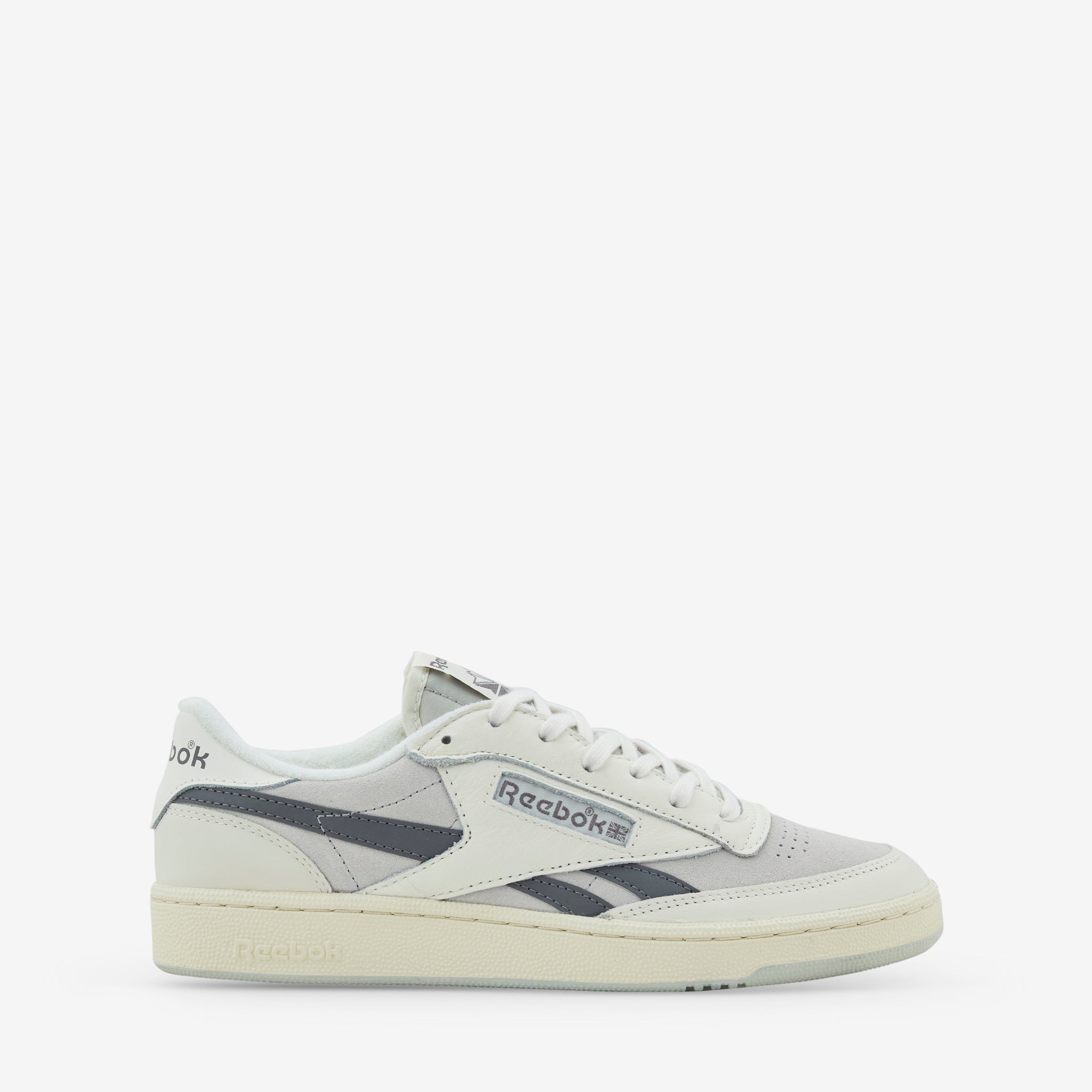 Club C Revenge Vintage Chalk White & Mist Grey Sneakers - Retro Athletic Shoes for Men | Perfect for Casual Wear, Gym & Street Style