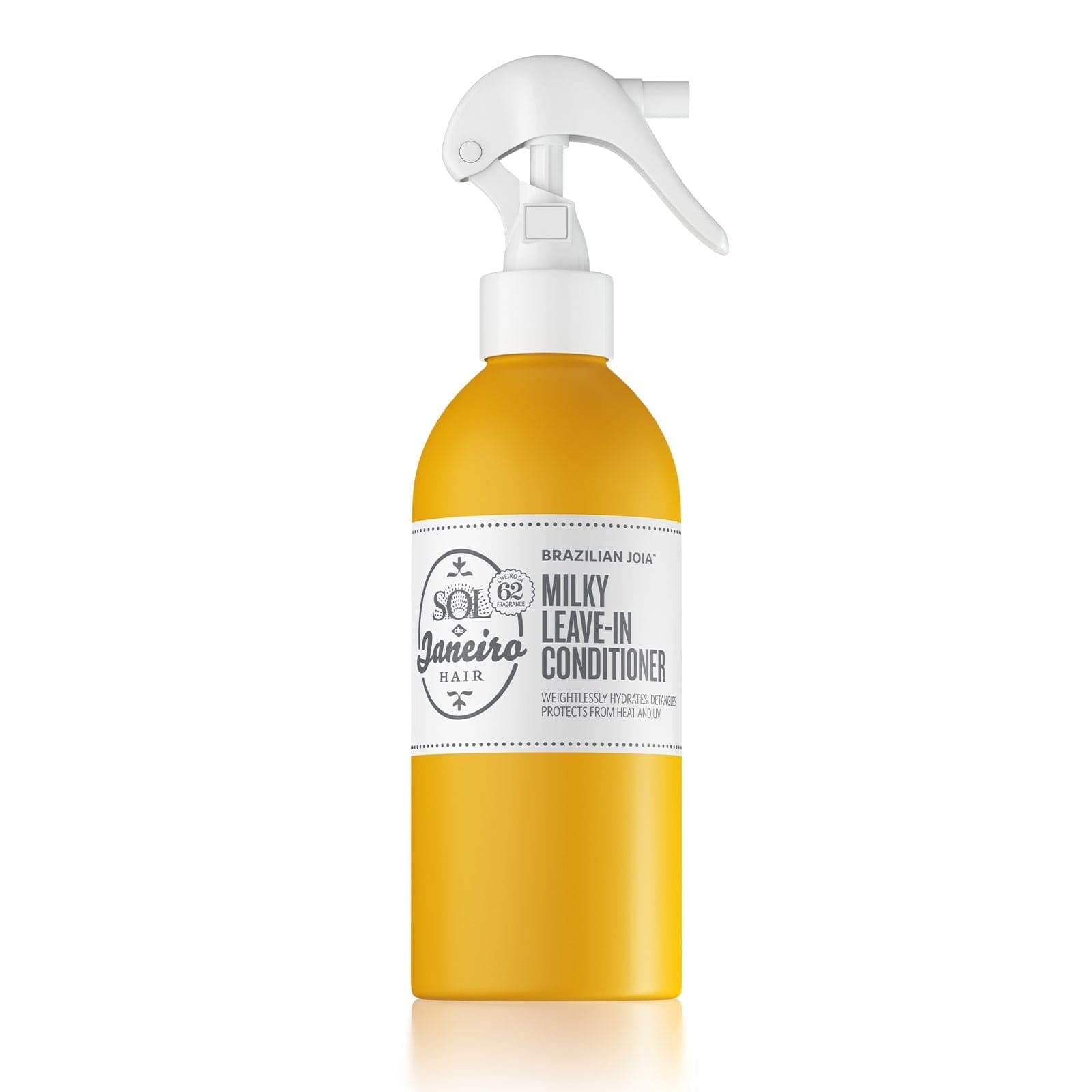 Brazilian Joia™ Milky Leave-In Conditioner for Curly Hair - Hydrating & Frizz Control Hair Treatment - Perfect for Dry, Damaged & Color-Treated Hair - Salon Quality at Home