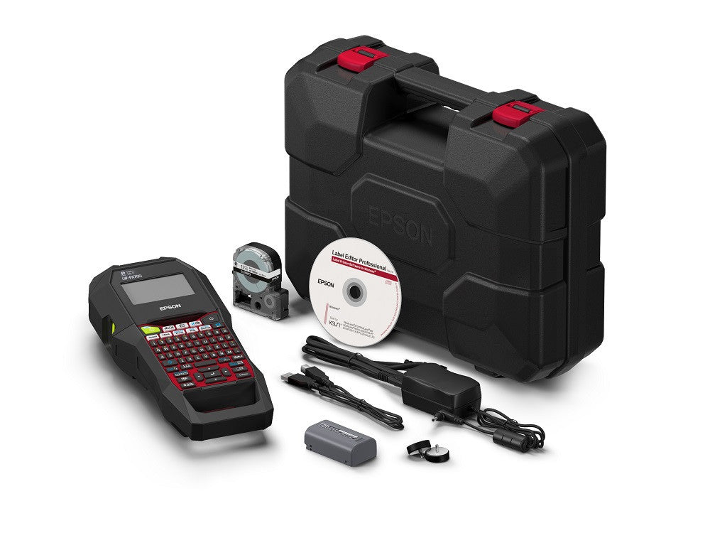 Epson LW-PX700PCD Label Printer Kit with Shrink Tube - High-Speed Thermal Label Printer for Shipping, Barcodes & Packaging - Perfect for Warehouses, Retail & E-commerce Businesses