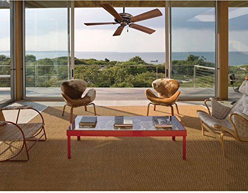 Minka-Aire F568-SWH 52 Inch Ceiling Fan with Light - Energy Star Certified, Supra Shell White Finish - Perfect for Living Room, Bedroom & Outdoor Spaces