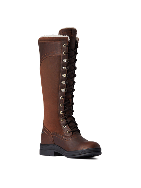 Ariat Wythburn Tall Waterproof Boots for Women - Western Riding & Outdoor Work - Durable Leather & Comfortable Fit for Horseback Riding, Farming & Hiking