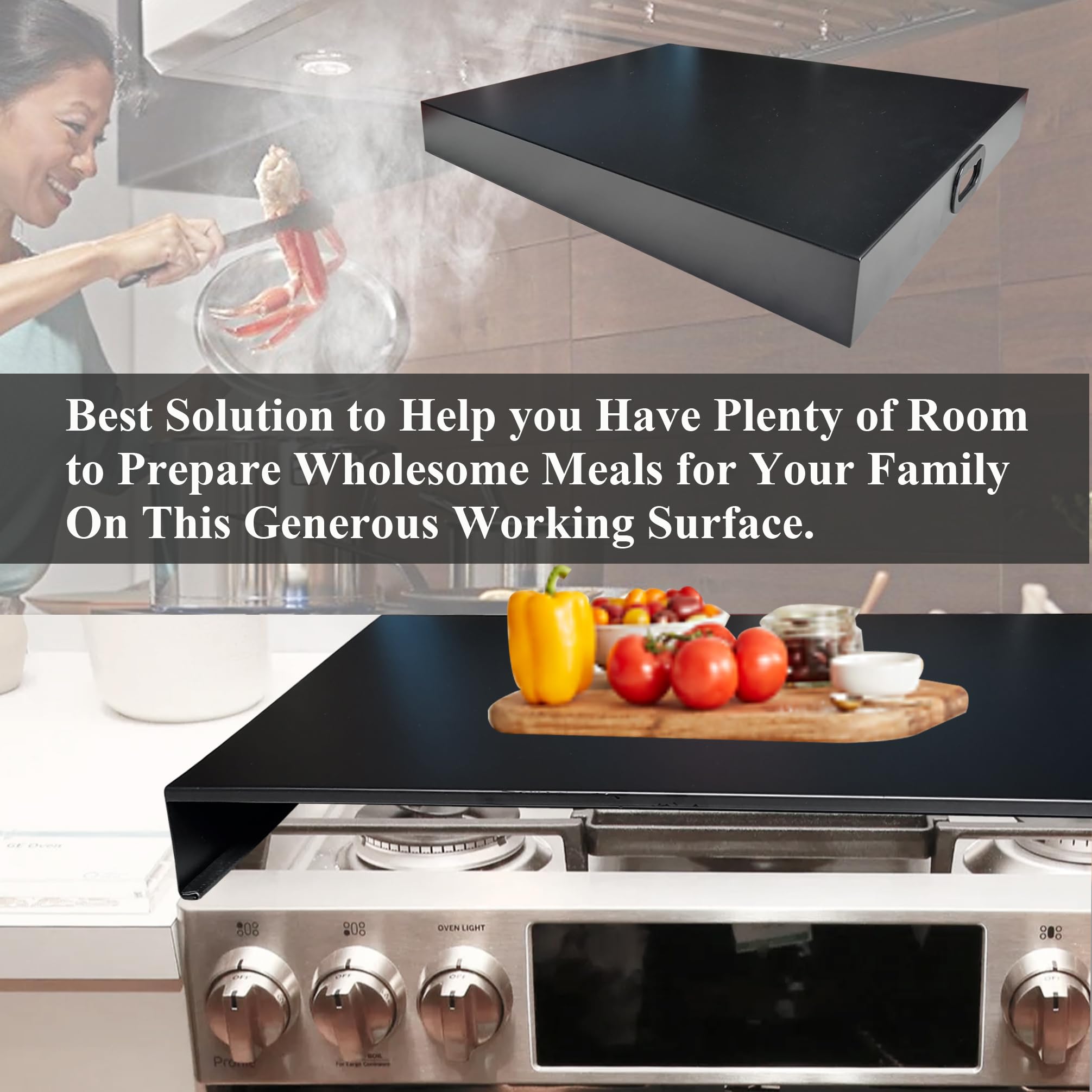 Premium Stainless Steel Gas Stove Cover - 30