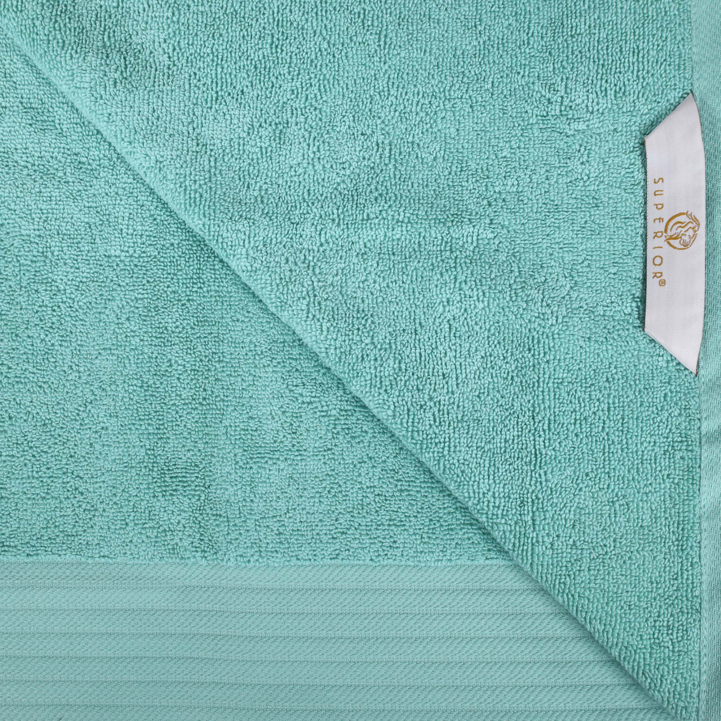 Premium 6-Piece Turkish Cotton Jacquard Herringbone Hand Towel Set - Soft & Absorbent Bath Towels for Spa, Guest Bathroom, and Luxury Home Decor