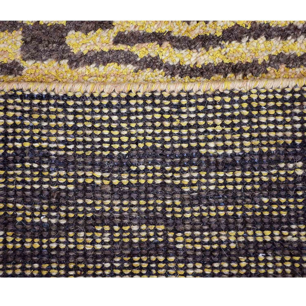 Handmade Infinitum Hand Knotted Wool Rug - Premium Bohemian Style Area Rug for Living Room, Bedroom & Home Decor