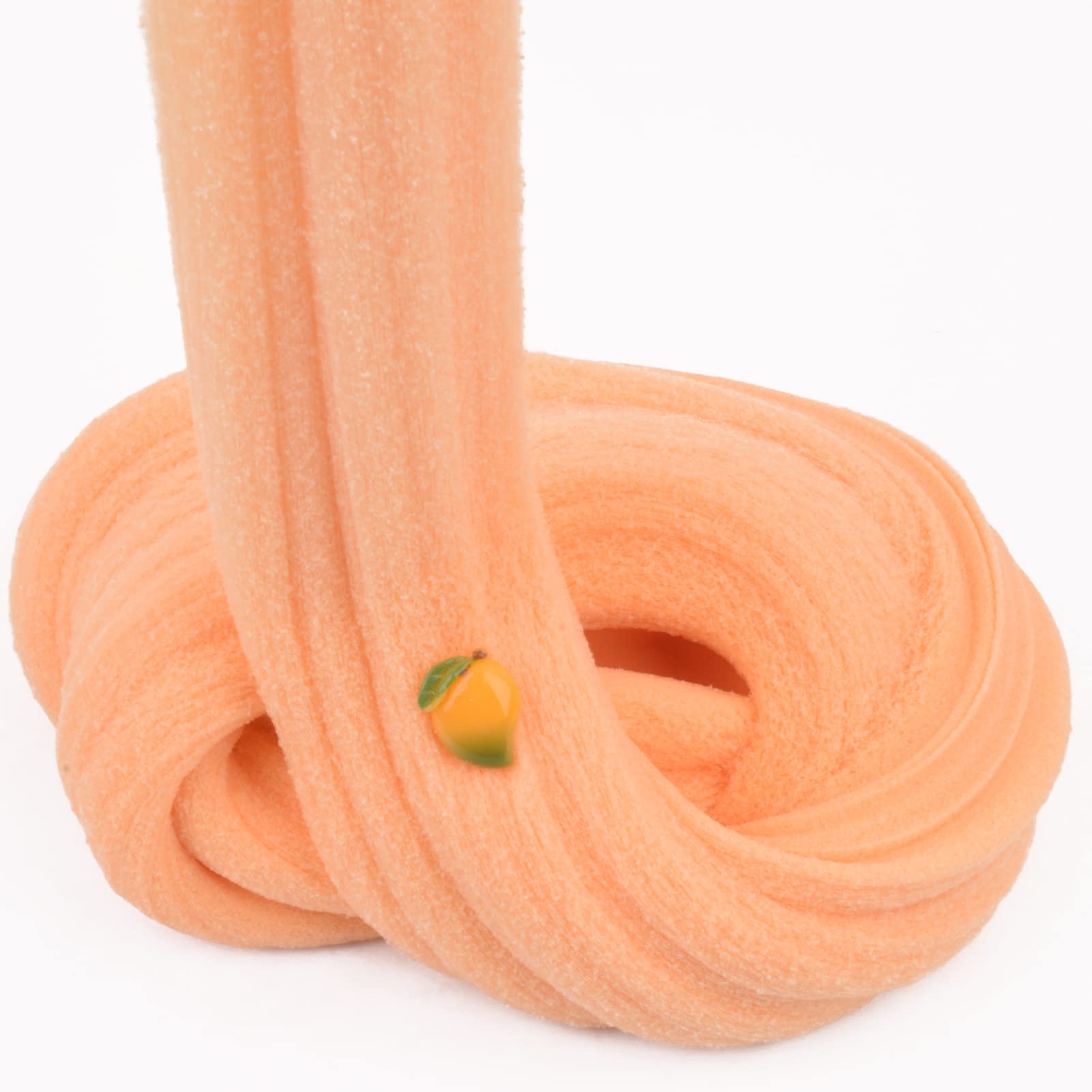 Orange Mango Cloud Slime 7oz - Premium Scented Stress Relief Toy for Kids | Fun Sensory Play, Christmas Gift for Boys & Girls | Great for Anxiety Relief, Party Favors & Creative Playtime