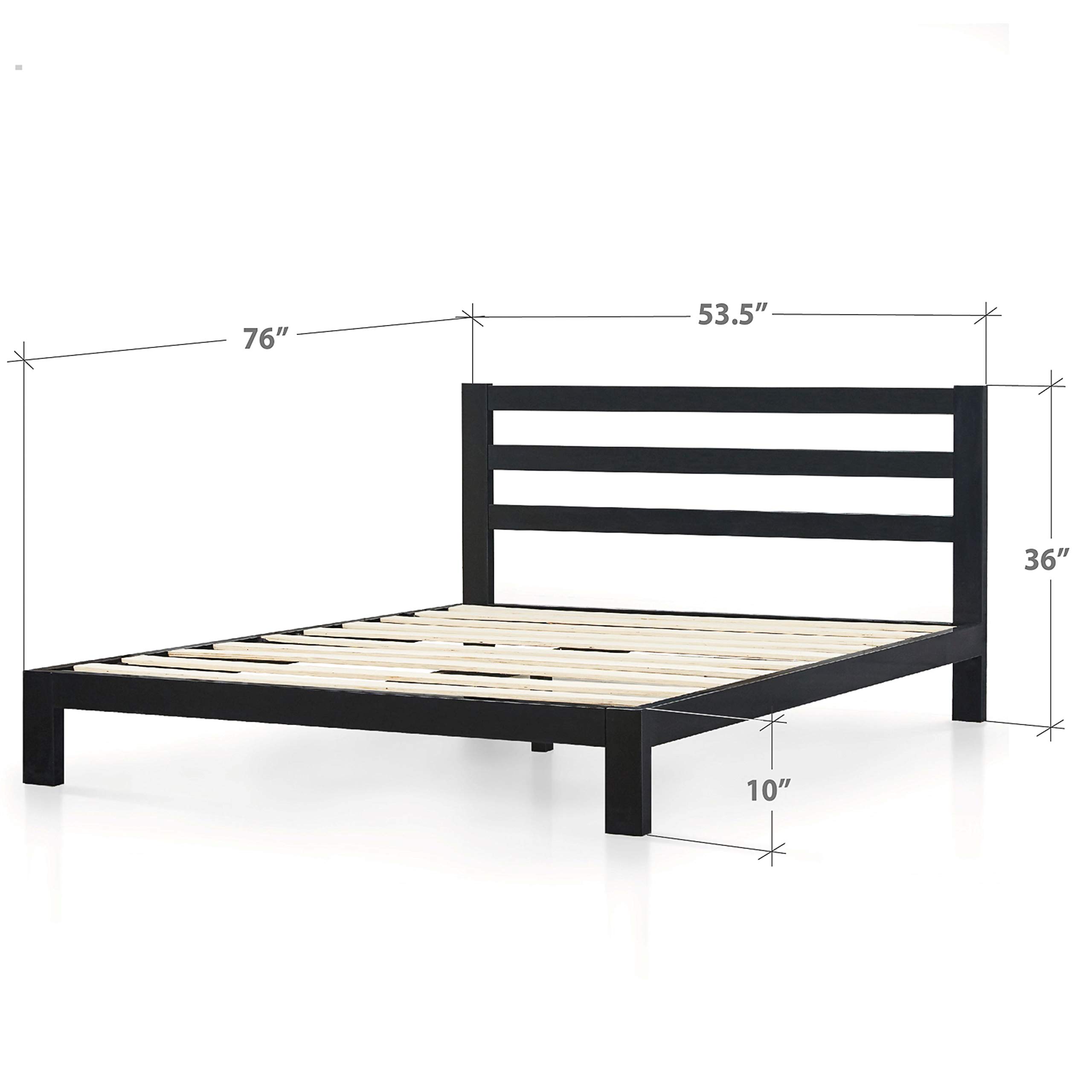 ZINUS Arnav Full Metal Bed Frame with Headboard - Easy Assembly for Bedroom