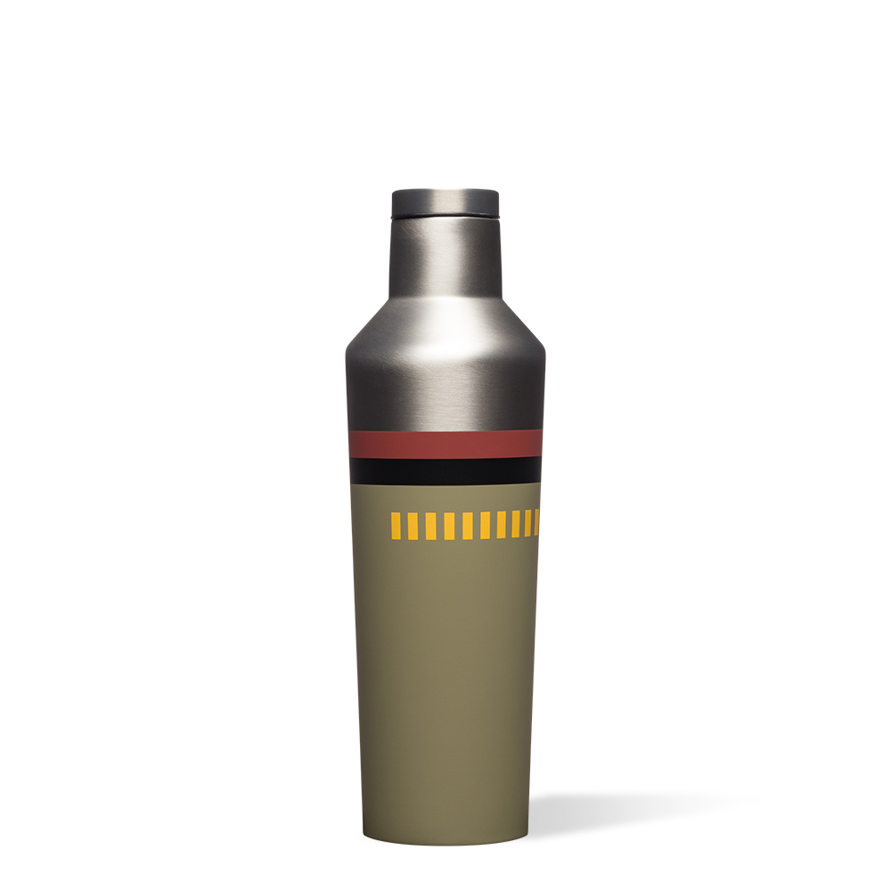 Star Wars™ Themed Stainless Steel Water Bottle - 20oz Insulated Canteen for Kids & Adults - Perfect for School, Gym, Hiking & Outdoor Adventures