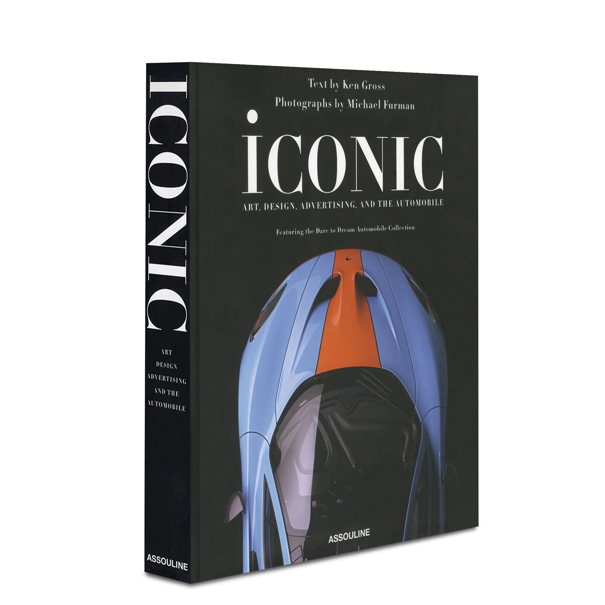 Assouline Iconic: Art, Design, Advertising & Automobile - Luxury Coffee Table Book for Car Enthusiasts & Interior Designers | Perfect for Home Decor, Office Display & Gift Giving