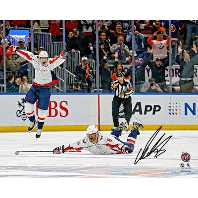 Alex Ovechkin Washington Capitals Autographed 16x20 895th Goal Celebration Photo - Limited Edition with Fanatics COA - Perfect for Hockey Fans, Man Cave Decor & Sports Memorabilia Collectors