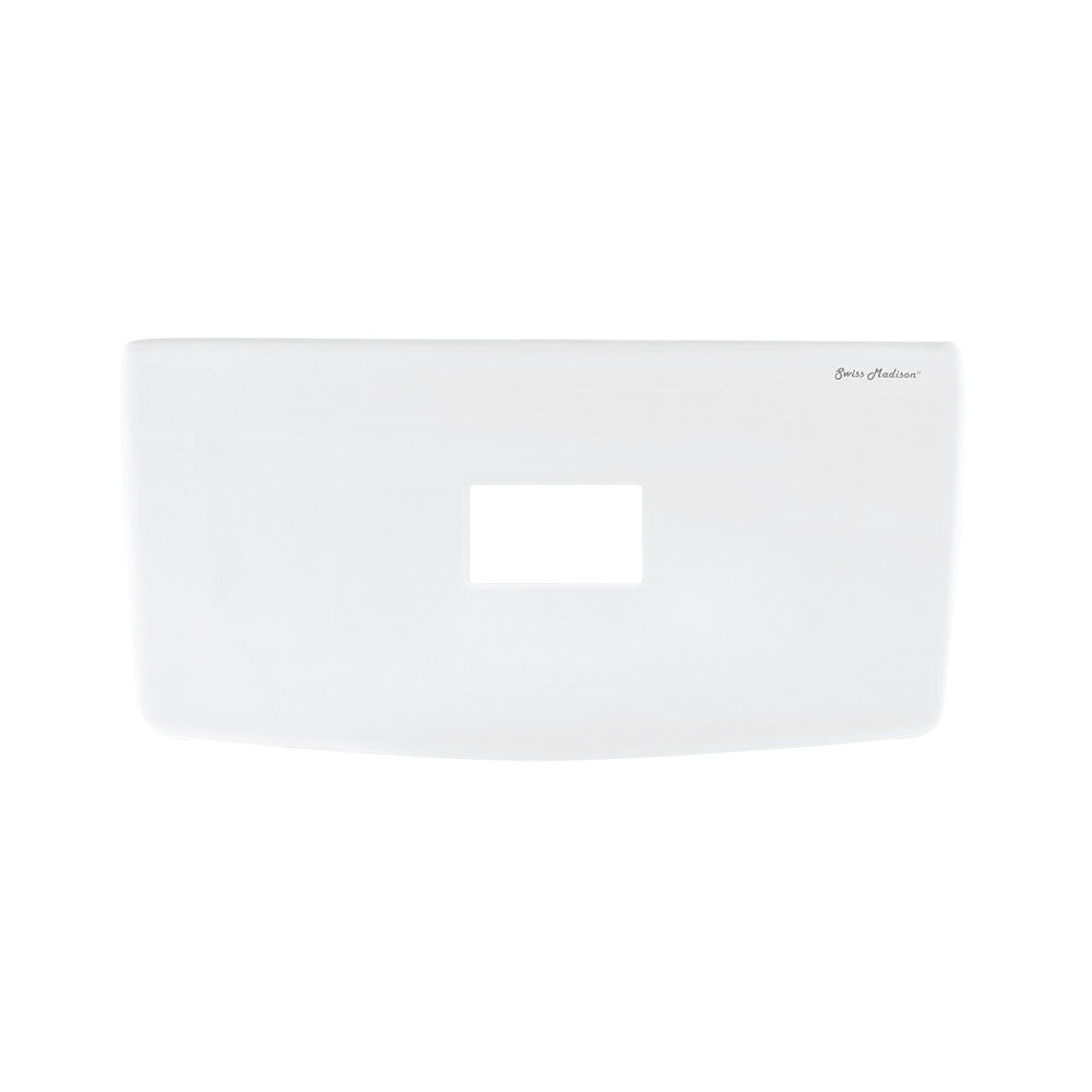 Dual Flush Toilet Tank Lid - Water Saving, Durable Replacement for Standard Toilets - Perfect for Bathroom Renovation & Eco-Friendly Homes