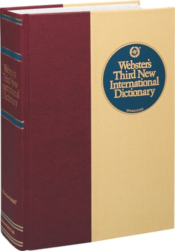 Third New International Dictionary of the English Language - Comprehensive English Reference Book for Students & Professionals | Perfect for Home, Office & Academic Use