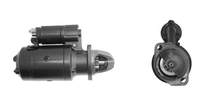 MAHLE Letrika (Iskra) Starter Motor 12VDC 2.7kW MS137 IS1033 - Compatible with Various Vehicles - Perfect for Engine Repair & Replacement