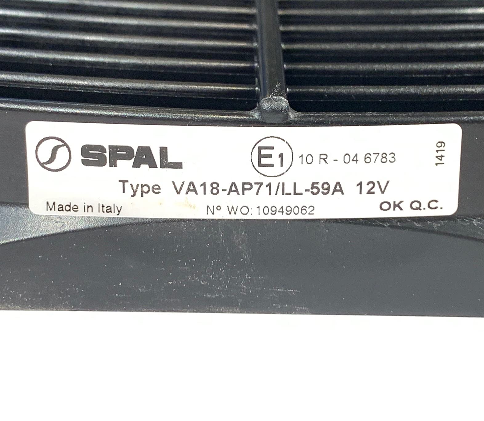 2 Pack SPAL 30102049 16