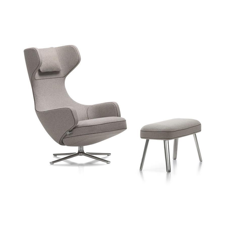 Grand Repos Lounge and Bench Ottoman - Comfortable Living Room Seating for Relaxation, Reading, and Socializing