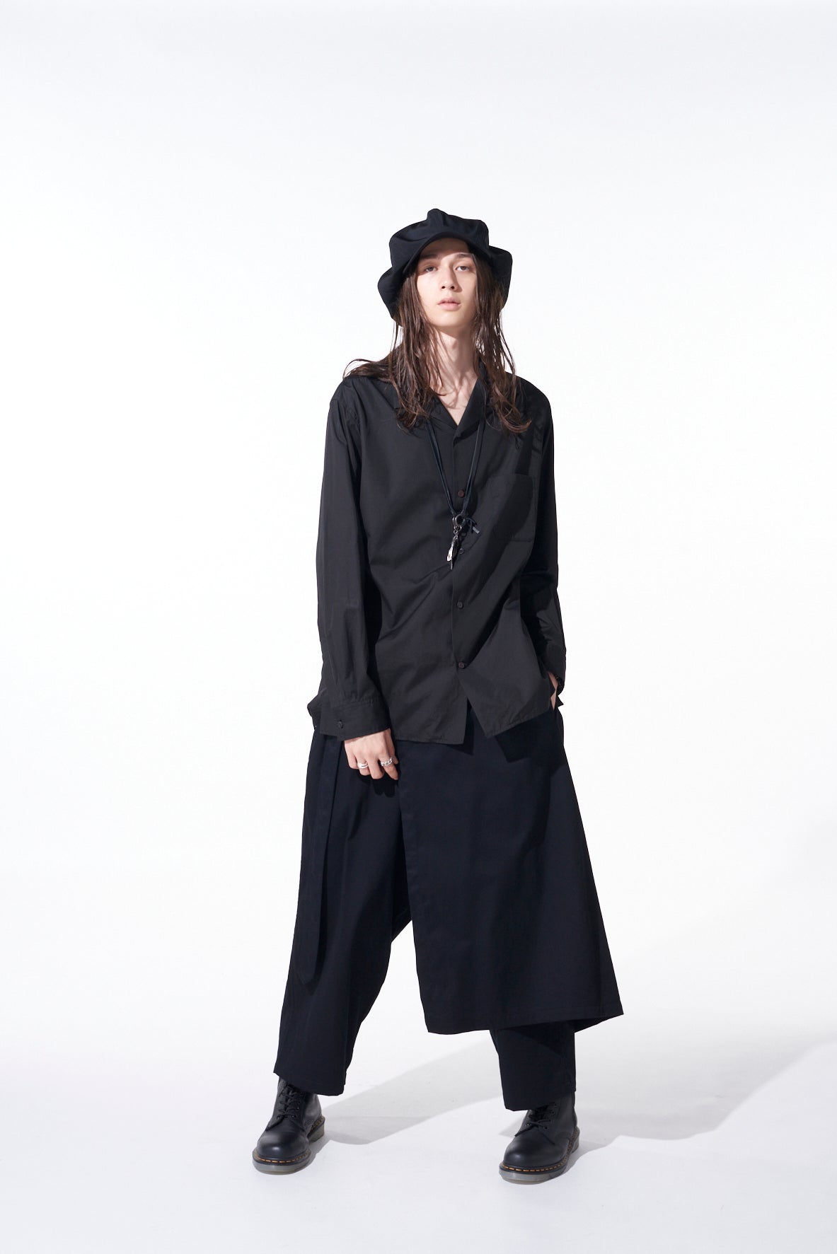 Men's Cotton Broadcloth Loose Fit Open Collar Casual Shirt - Perfect for Summer, Beach, and Outdoor Activities