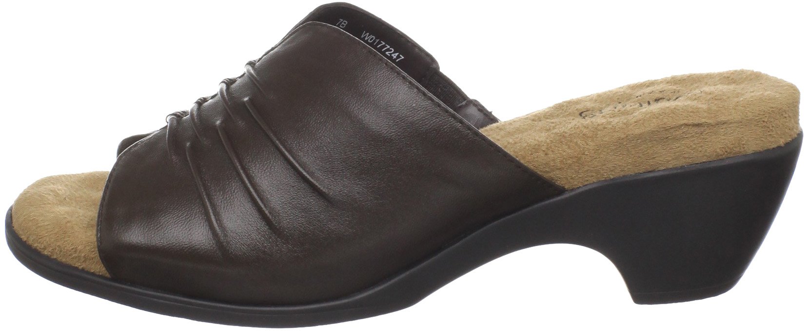 Walking Cradles Women's Comfortable Pleated Loafers - Slip On Casual Shoes for Work, Travel & Everyday Wear