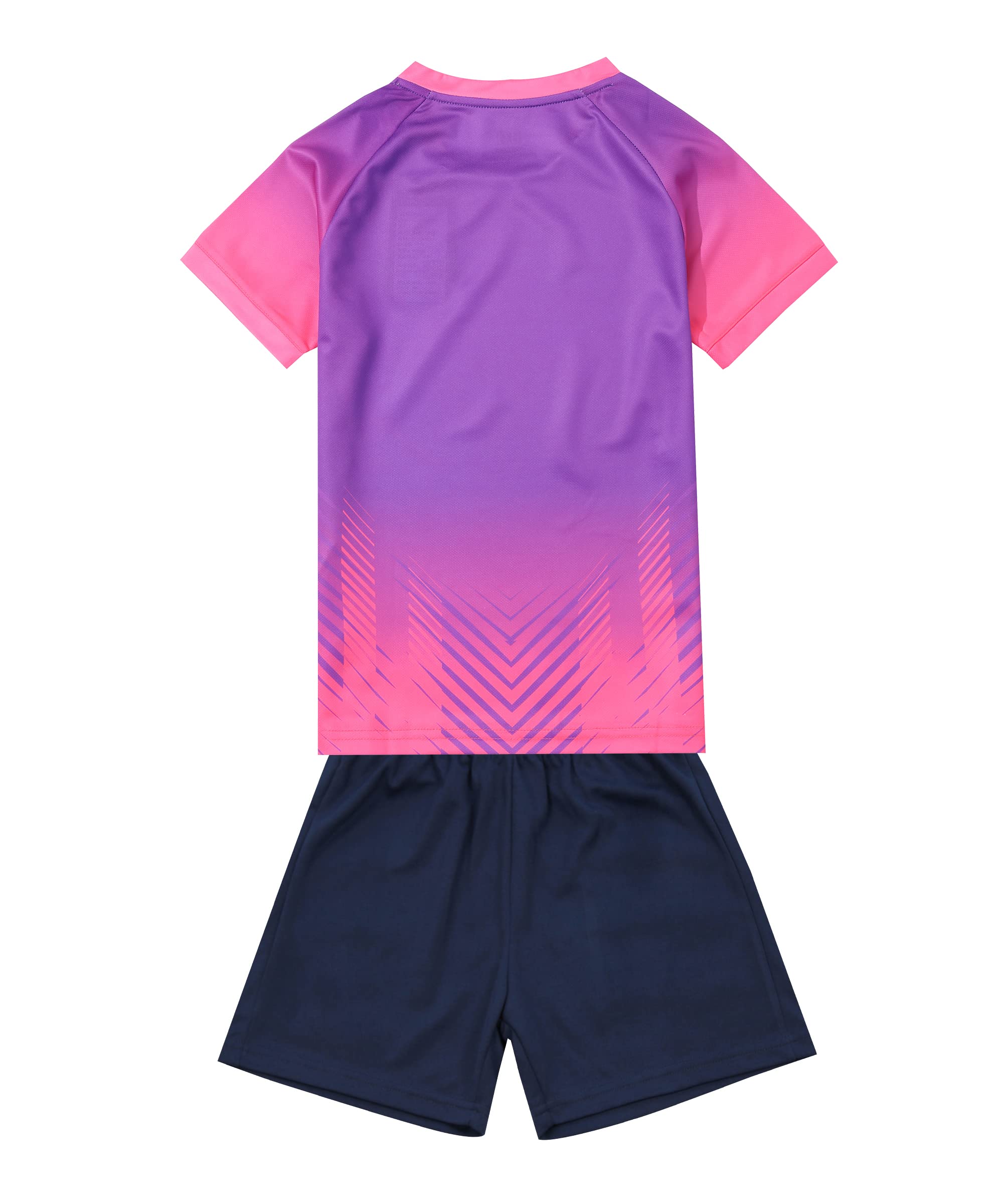 Kids Soccer Jersey & Shorts Set - Youth Team Training Uniform for Boys and Girls - Perfect for Soccer Practice, Games, and Team Sports