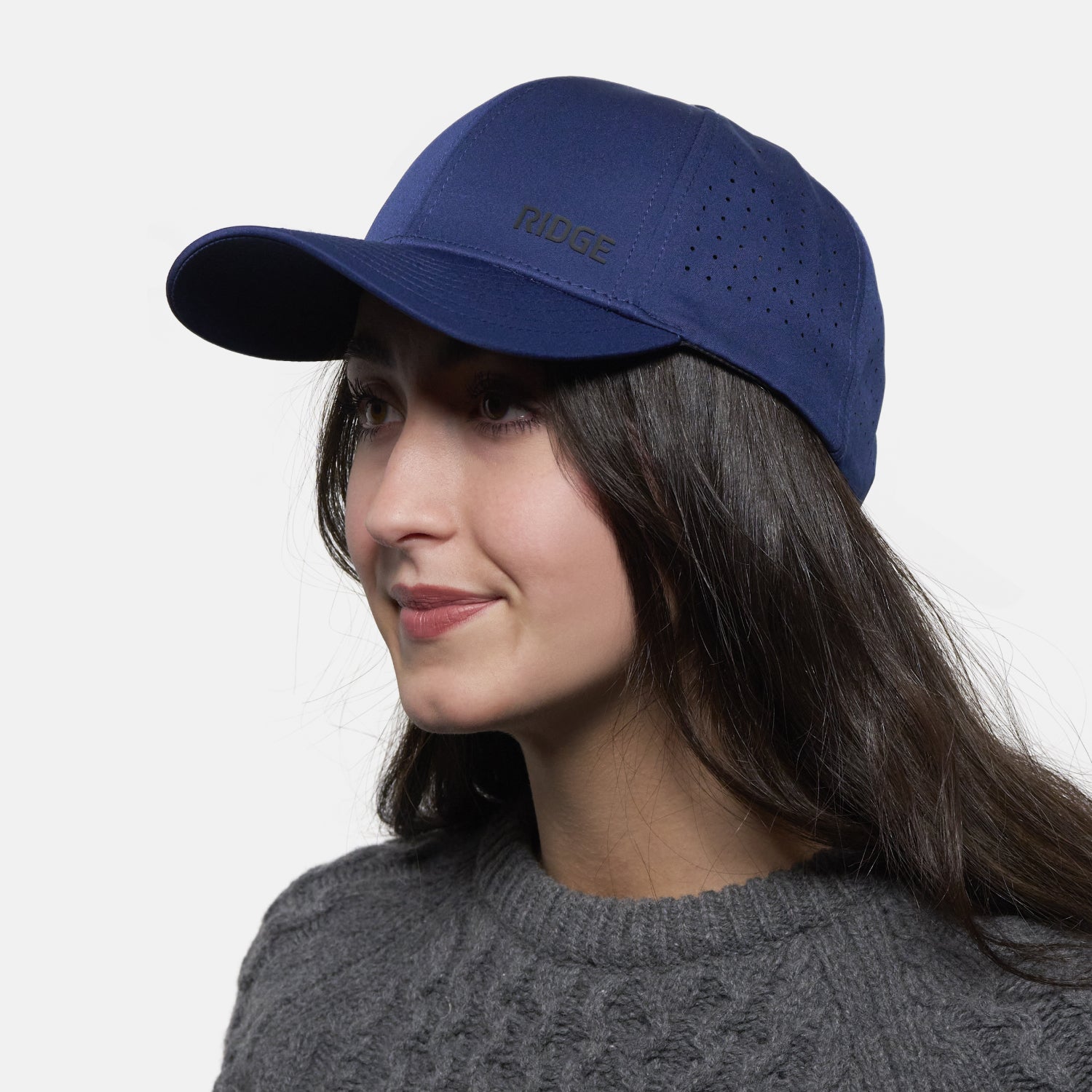 Ridge Apparel Alpine Navy Snapback Hat - Adjustable Unisex Baseball Cap for Men & Women - Perfect for Outdoor Activities, Sports, and Casual Wear