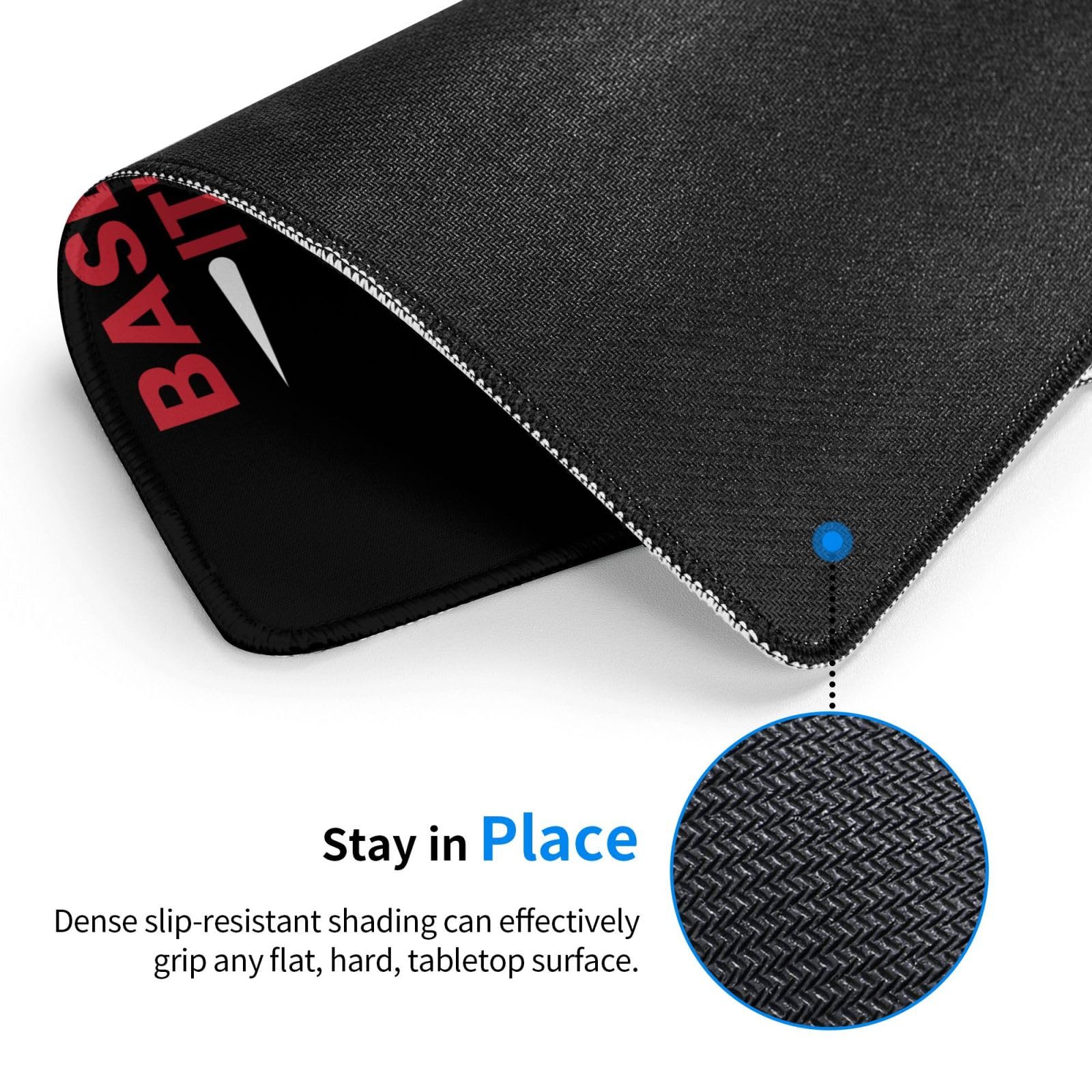 SIYTUAU American Baseball Game Mouse Pad - 10x12 Inch Non-Slip Rubber Mousepad for Office, Laptop & Gaming - Waterproof & Durable Desk Accessory for Baseball Fans & PC Enthusiasts