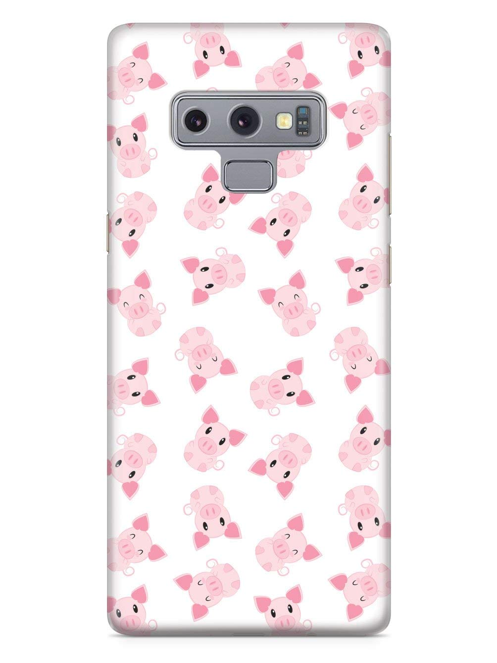 Inspired Cases - Samsung Galaxy Note 9 Case with 3D Textured Design - Protective Phone Cover with Piggie Pattern - Perfect for Work, Travel & Everyday Use