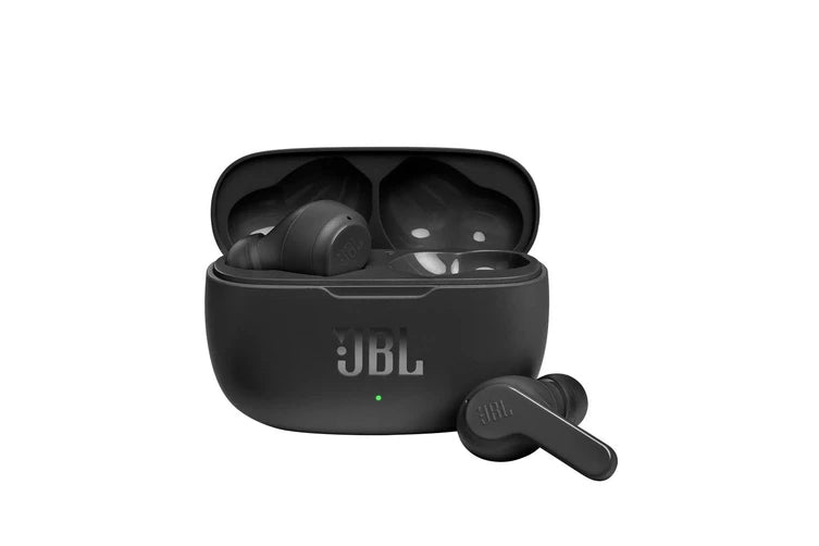 JBL Wave 200TWS True Wireless Bluetooth Earbuds with Noise Cancelling - Perfect for Gym, Running & Travel | 32H Playtime, IPX5 Waterproof, USB-C Charging