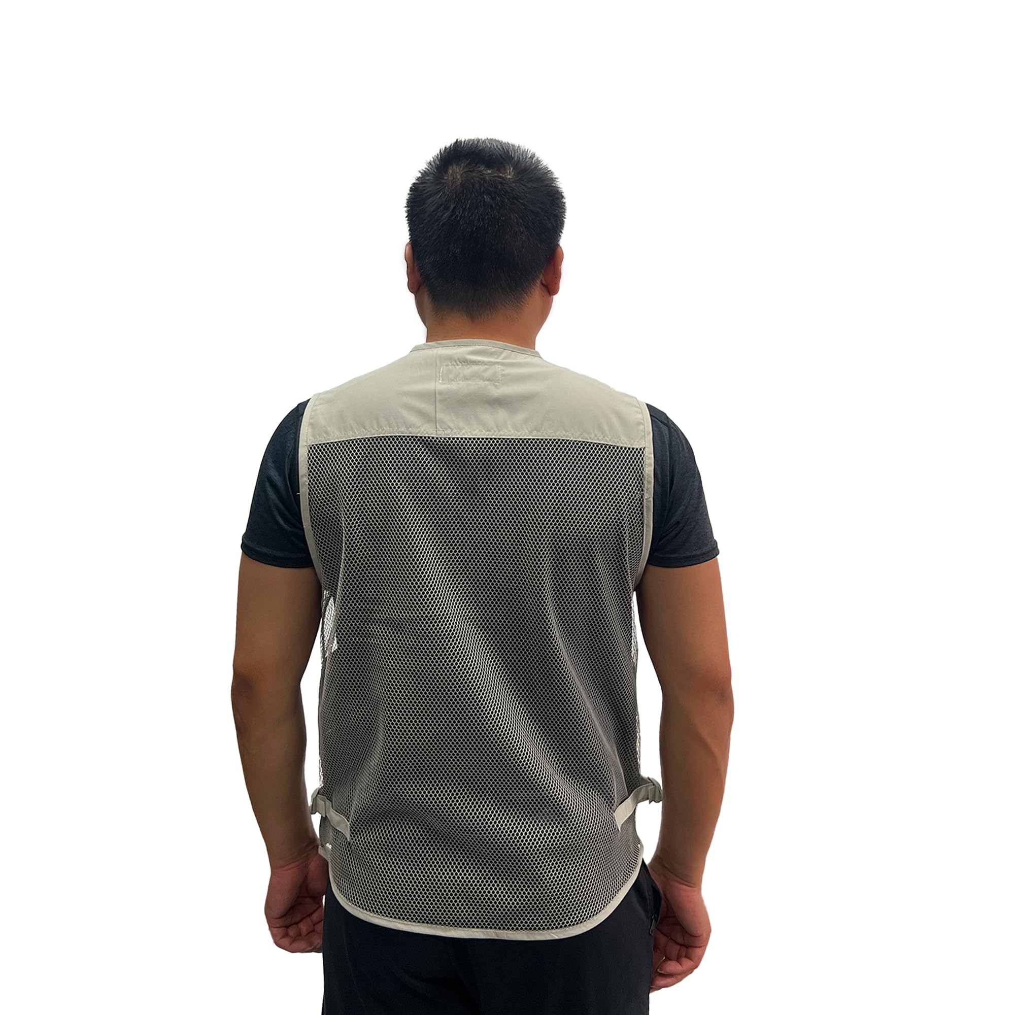 Men's Multi-Pocket Fishing Vest for Hiking & Photography