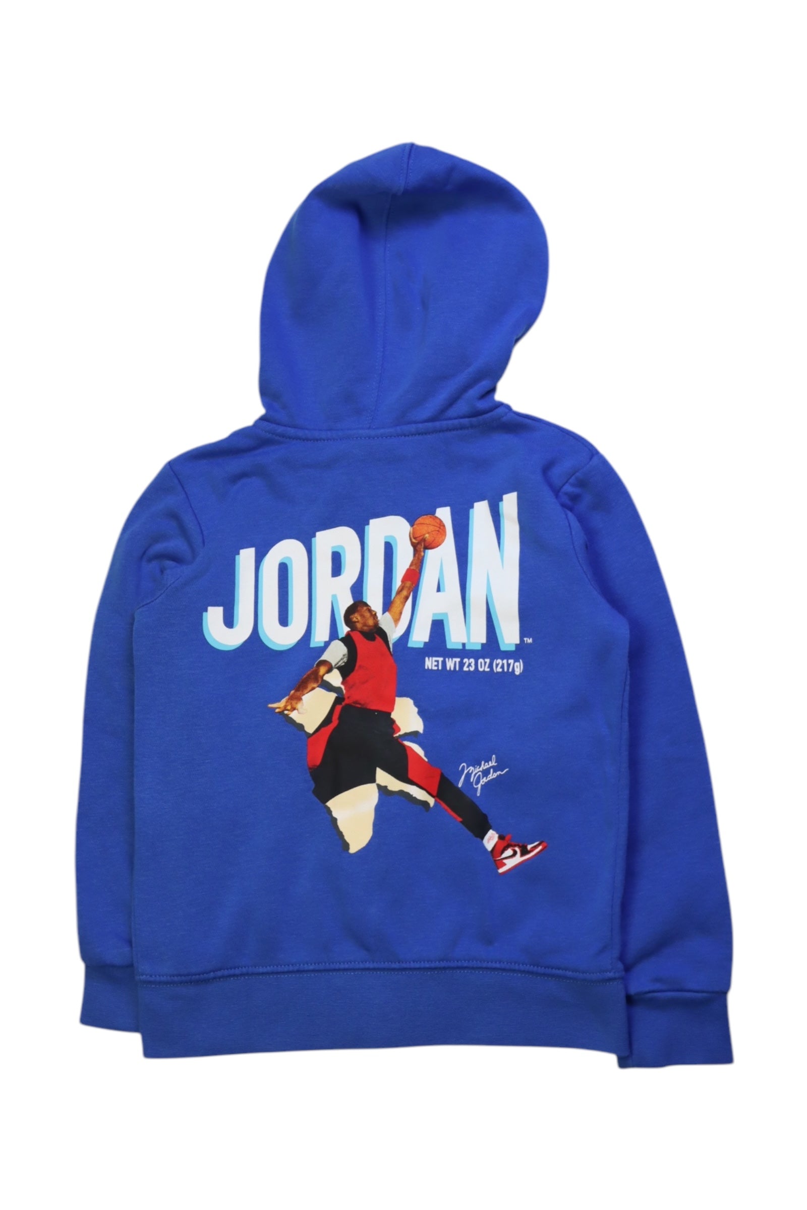 Air Jordan Hooded Zippered Sweatshirt for Boys 3T - Comfortable Fleece Pullover with Front Pocket - Perfect for School, Playdates & Outdoor Activities