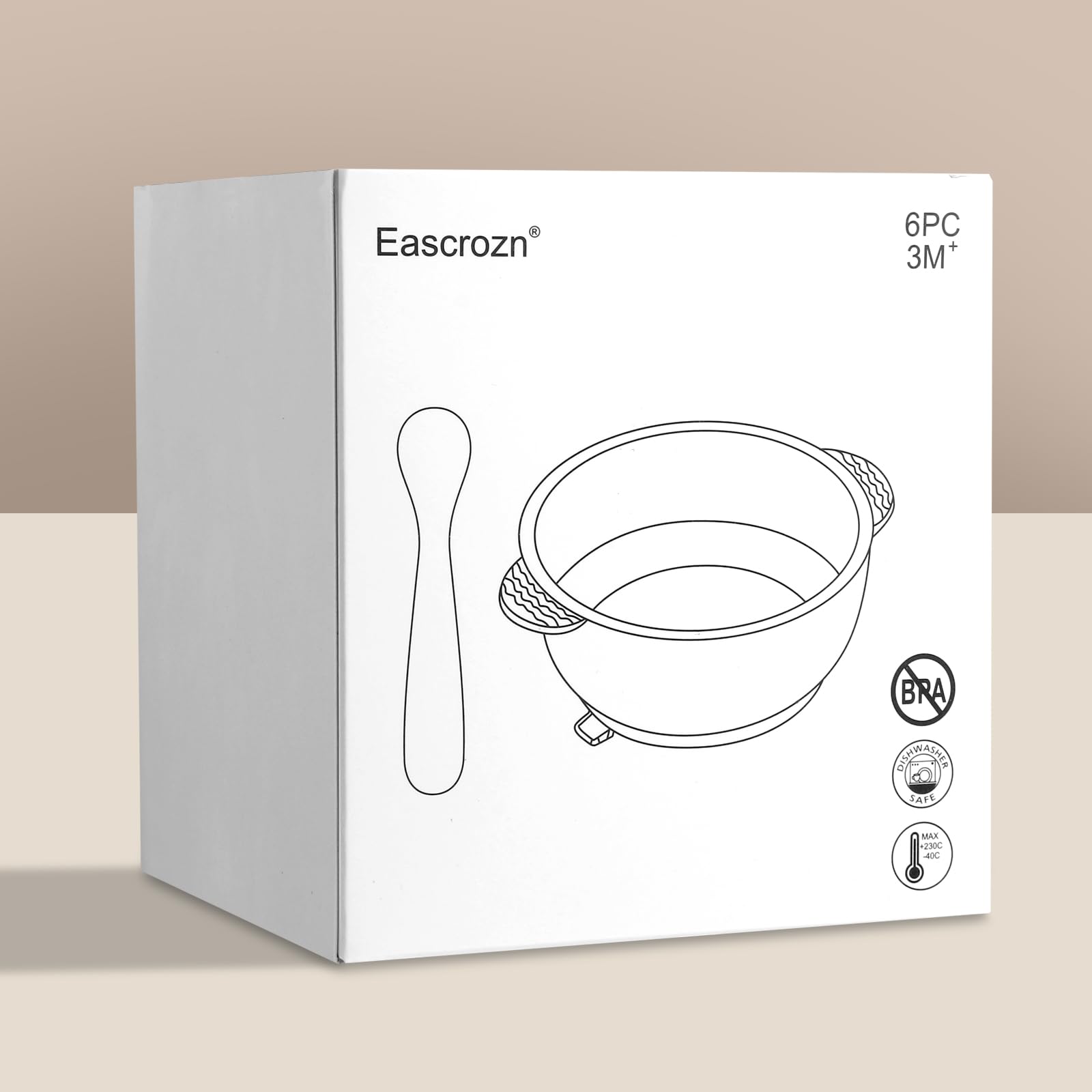 BPA-Free Silicone Baby Feeding Set - 3 Pack Suction Bowls & 3 Pack Spoons for Infants, Toddlers & Kids | Microwave & Dishwasher Safe | Perfect for Home, Travel & Daycare Use