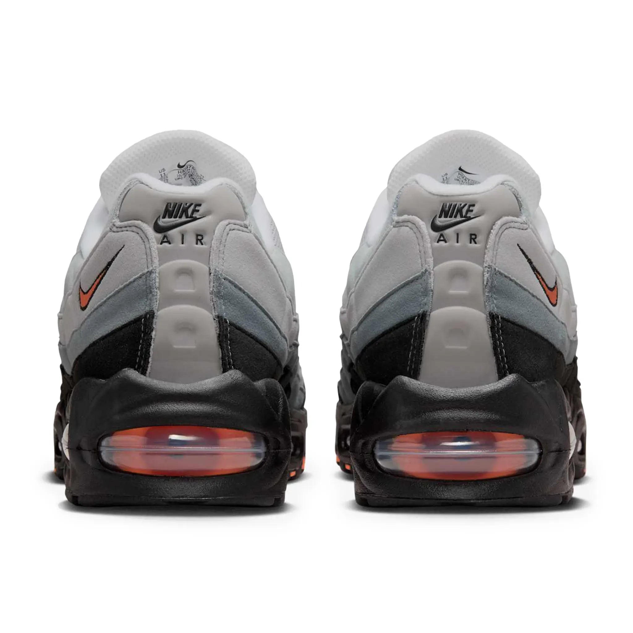 Nike Air Max 95 OG Big Bubble Bright Mandarin Sneakers (2025) - Men's Running Shoes for Jogging, Gym Workouts & Casual Streetwear Fashion