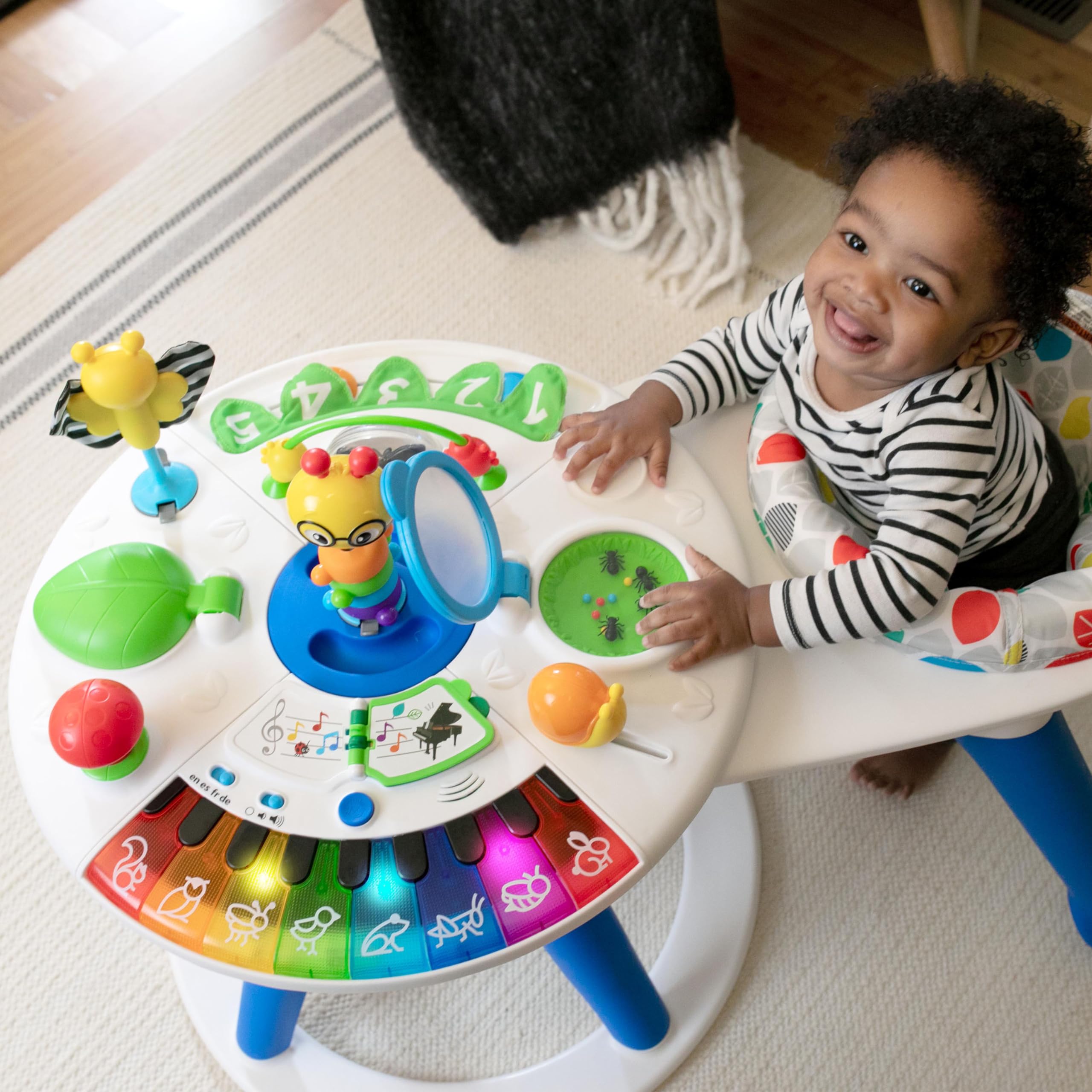 Baby Einstein 4-in-1 Walker & Activity Center for Toddlers (6+ Months) - Play & Learn