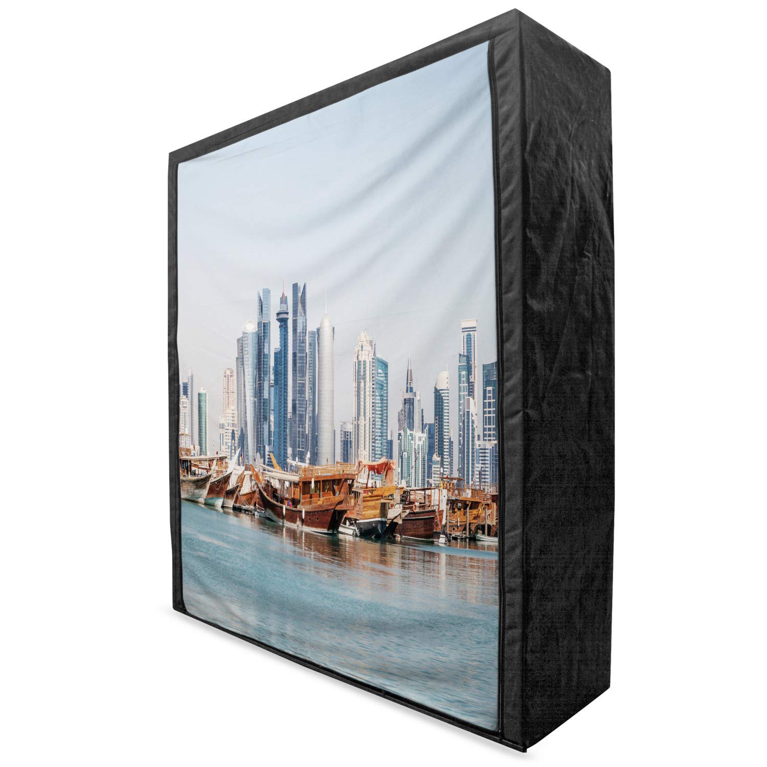 Ambesonne Modern Portable Fabric Wardrobe - 59