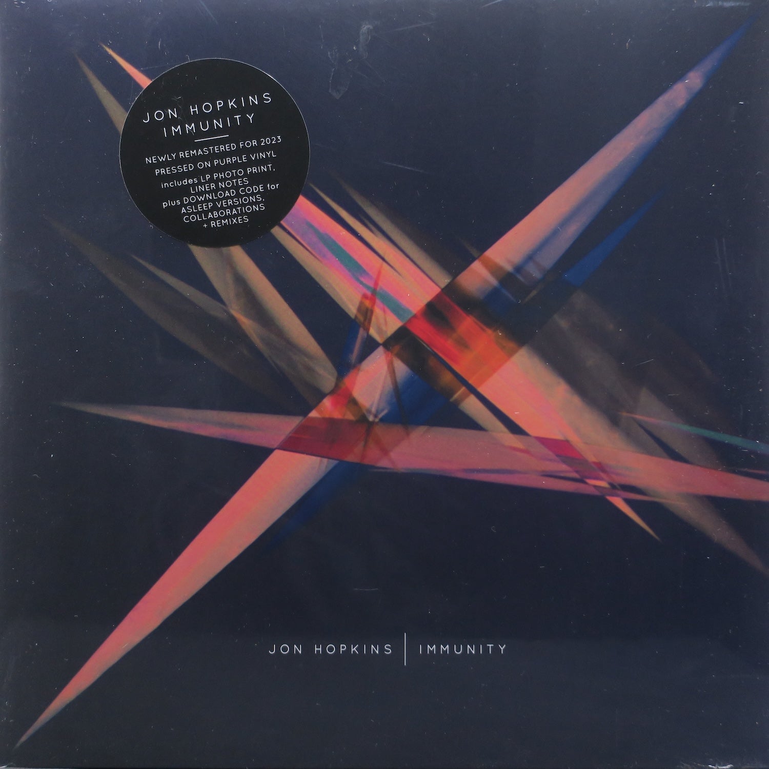 JON HOPKINS 'Immunity' Remastered Edition - Limited Edition PURPLE Vinyl 2LP Record | Perfect for Music Collectors & Audiophiles | Great for Home Listening & DJ Sets