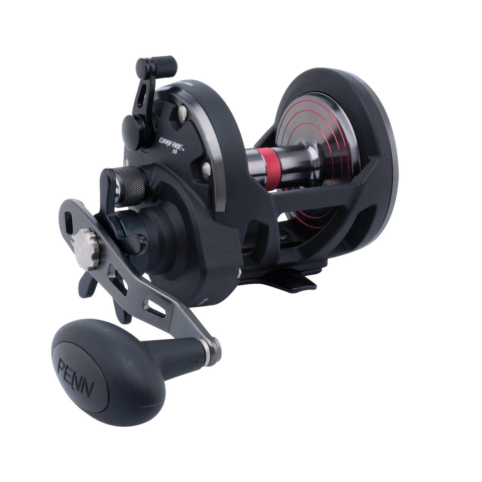 Warfare™ Star Drag Conventional Fishing Reel - Saltwater & Freshwater Spinning Reel for Surf Casting, Trolling & Offshore Fishing