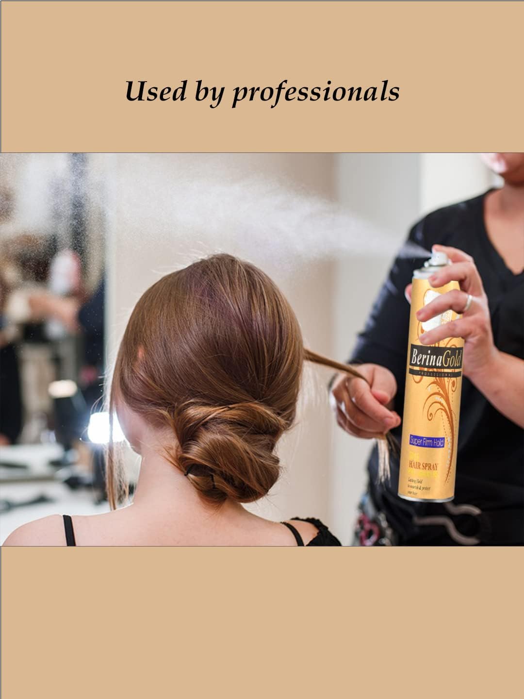 ZemGlam Strong Hold Hair Spray 400ml - Long Lasting Styling Spray for All Hair Types | Perfect for Everyday Use, Parties & Special Occasions