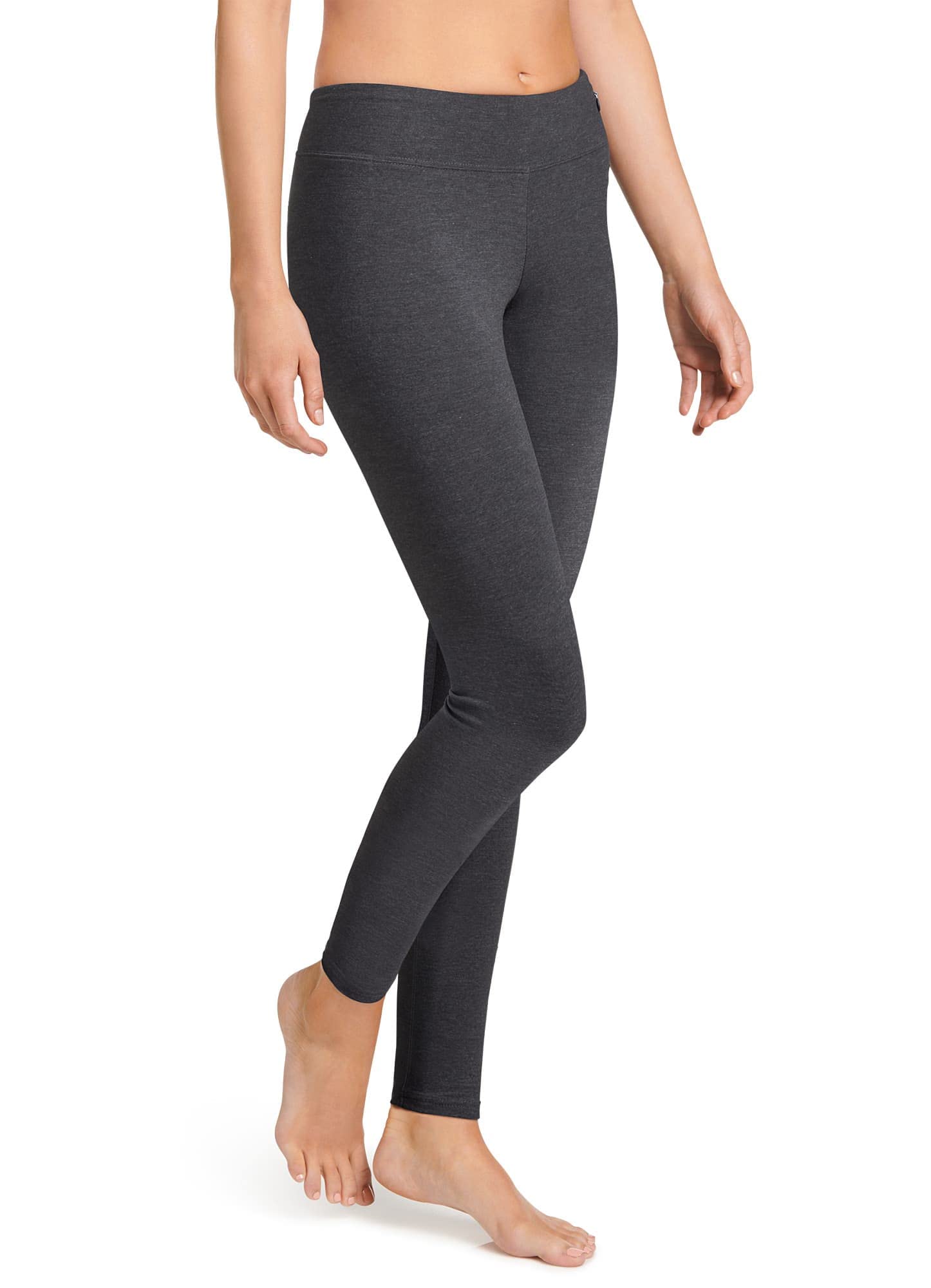 Jockey Women's Activewear Cotton Stretch Ankle Leggings - Comfortable Yoga Pants for Workout, Running & Lounge Wear