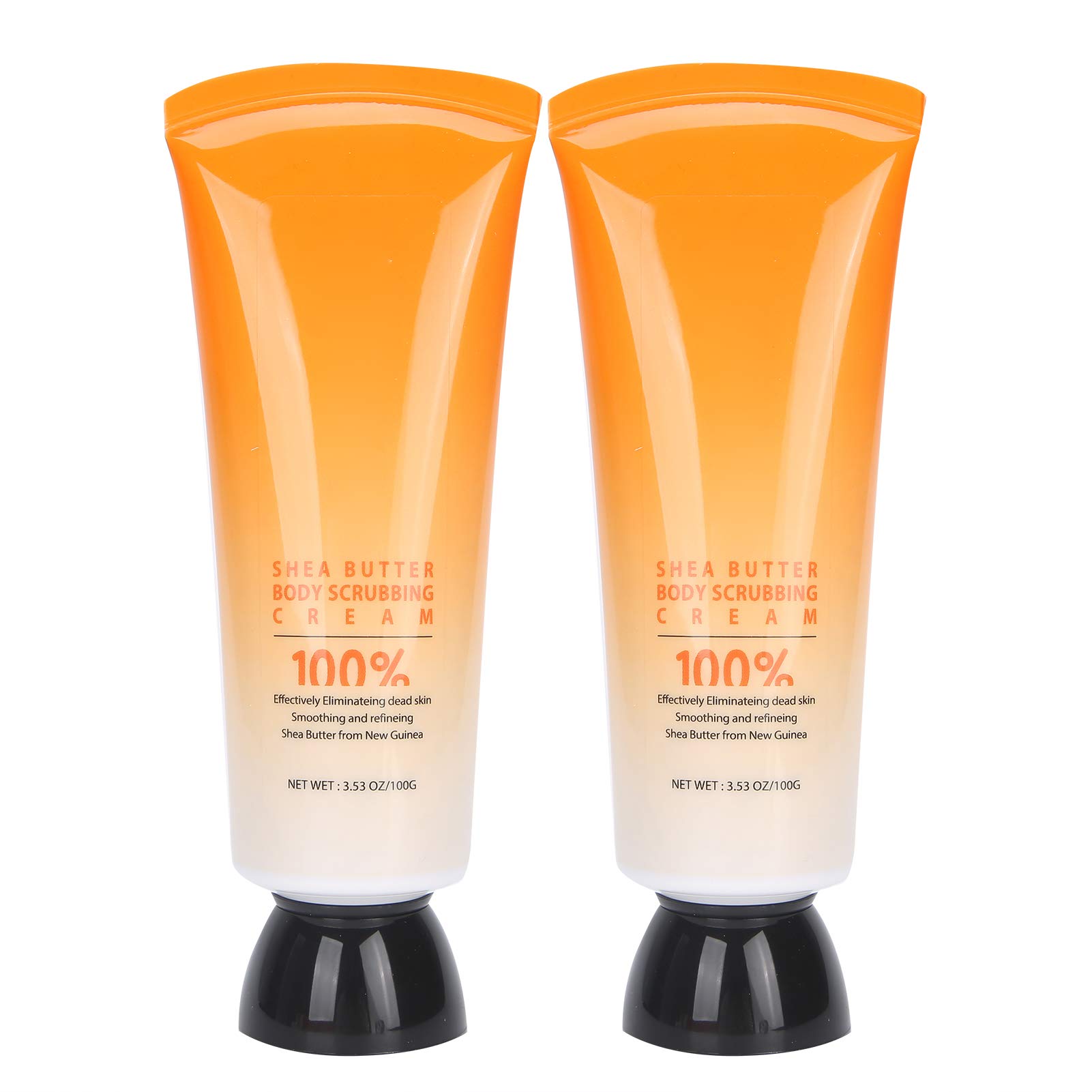 Exfoliating Body Scrub Cream for Women - 2 Pack 100g, Improves Chicken Skin & Softens Rough Skin, Deep Cleansing & Moisturizing - Perfect for Dry Skin Care & Pre-Shave Exfoliation