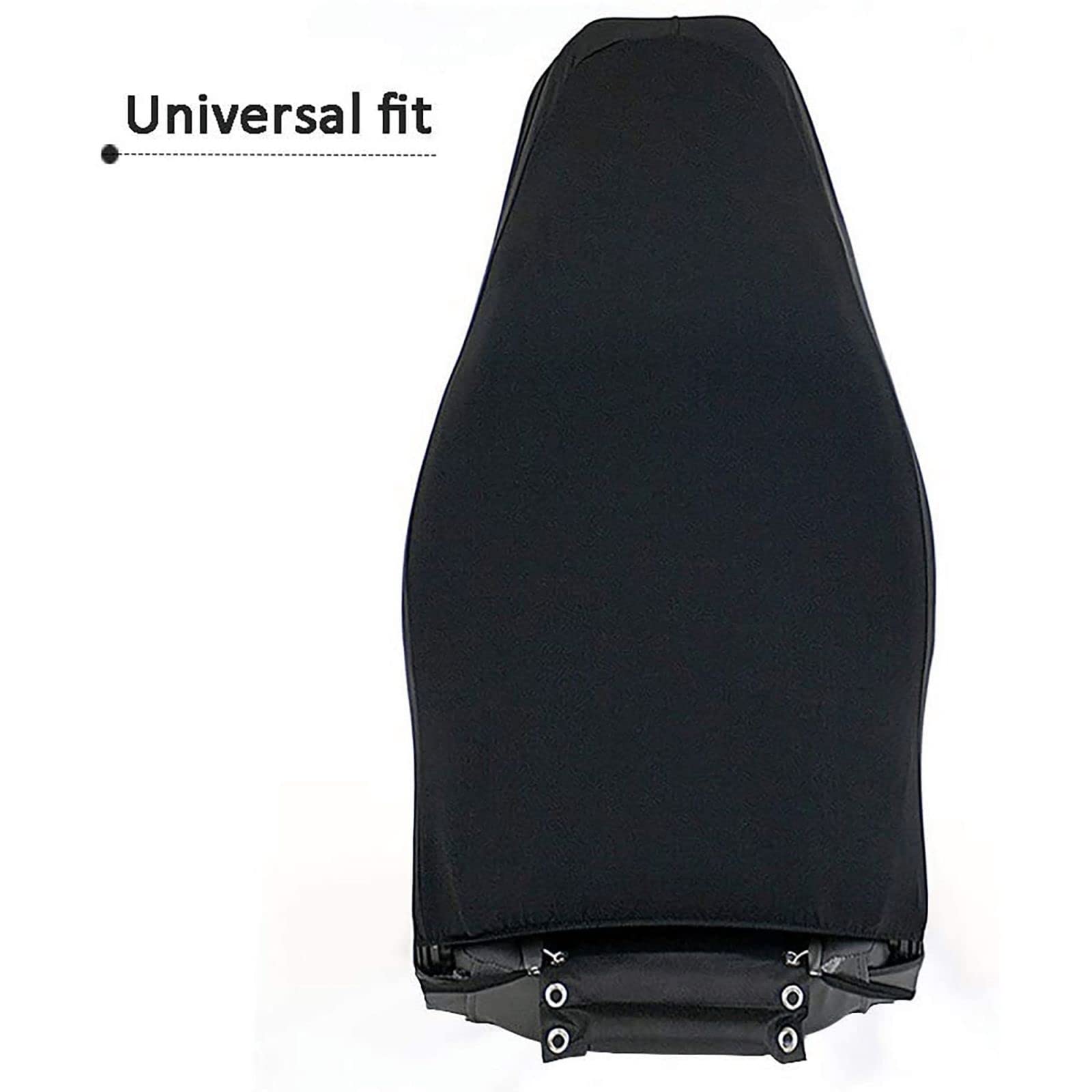 Custom Car Seat Covers with Image & Text - Personalized 2-Piece Universal Fit for Cars, Trucks & SUVs | Add Your Logo, Photo or Design | Perfect for Daily Commute, Road Trips & Vehicle Protection