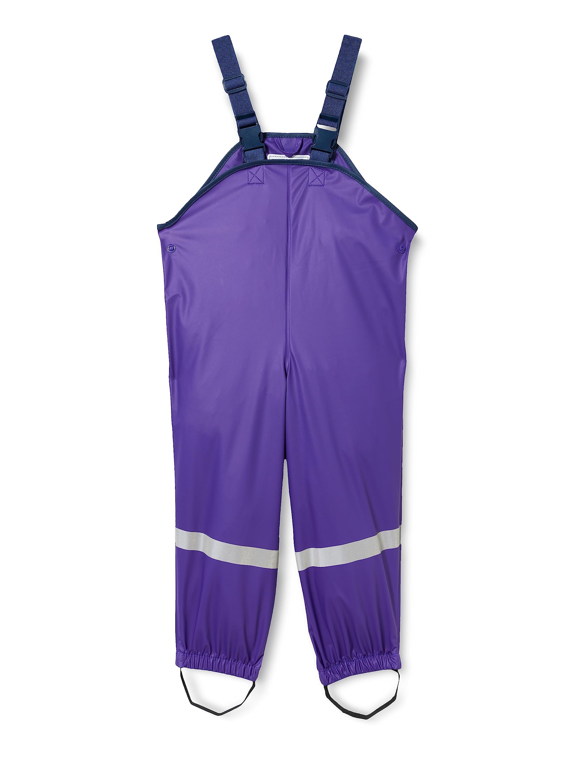 Waterproof Rain Pants for Baby & Kids - Unisex Overalls Dungarees (6-9 Months, Lilac) - Perfect for Outdoor Play, Rainy Days & Nursery School