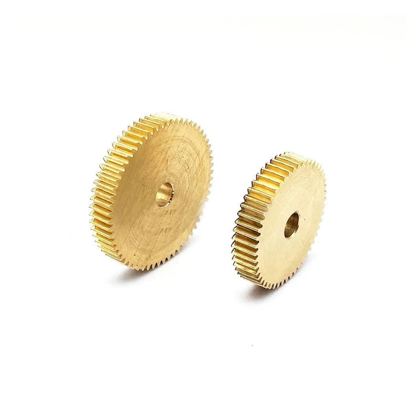 10-Piece 0.25 Module Copper CNC Spur Gear Set (9-20 Teeth) - 1.98mm Hole & 3mm Thickness - Perfect for RC Cars, Robotics, 3D Printers & DIY Mechanical Projects