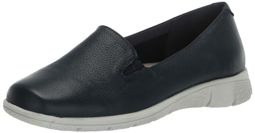 Navy Leather