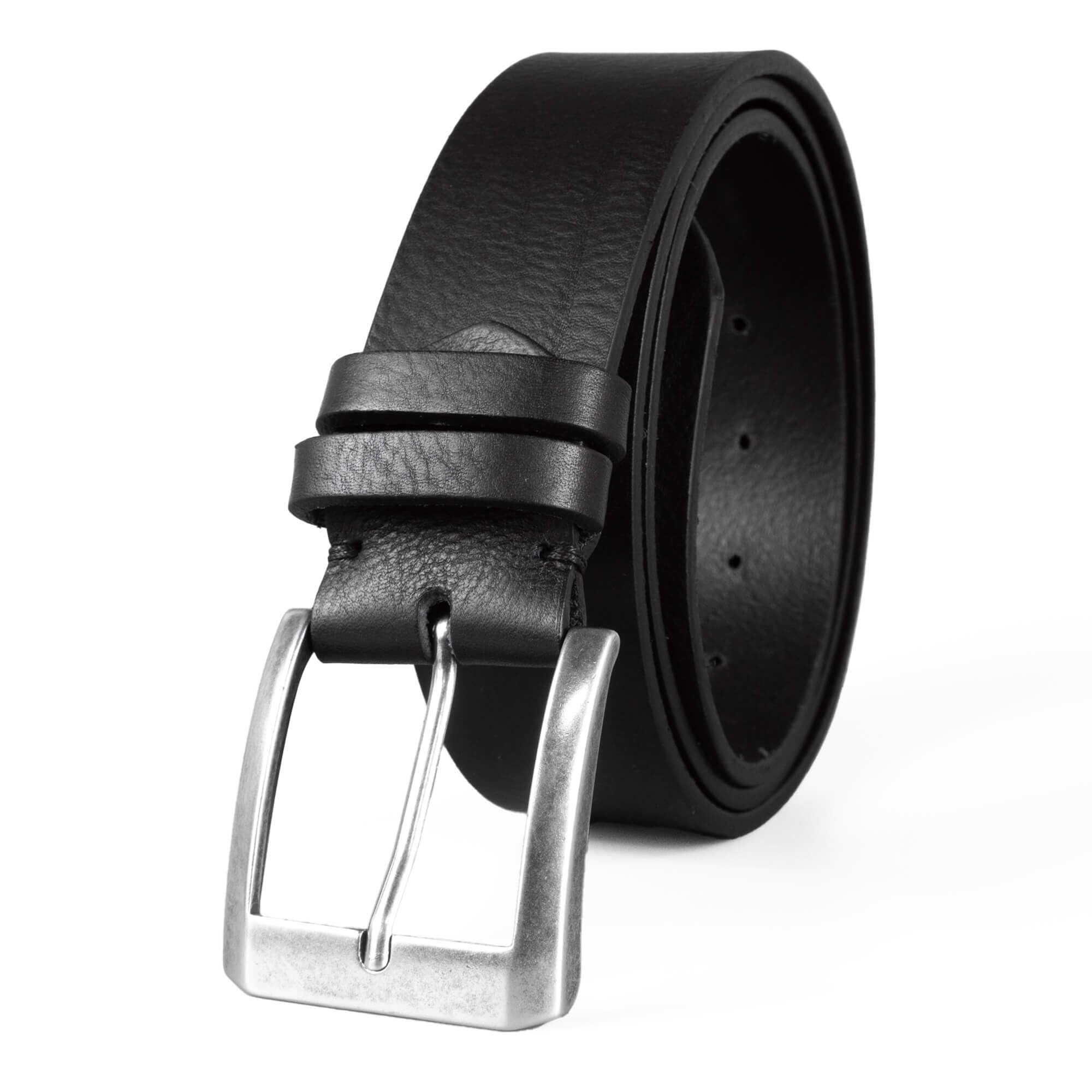 Premium Handmade Full Grain Leather Belt for Men - Adjustable Buckle, Reversible & Versatile for Casual, Dress & Business Attire - Perfect for Office, Wedding & Everyday Wear