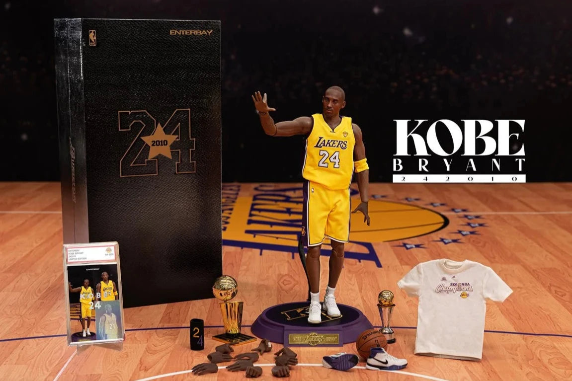 Kobe Bryant NBA Los Angeles Lakers 24 2010 Real Masterpiece Action Figure - Limited Edition Collectible Toy for Basketball Fans & Memorabilia Collectors - Perfect for Display, Gifts, and Sports Decor