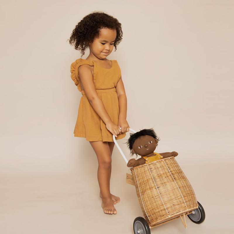 Dinkum Doll Tiny - Miniature Collectible Doll for Kids & Adults - Perfect for Display, Gifts, and Playtime Fun