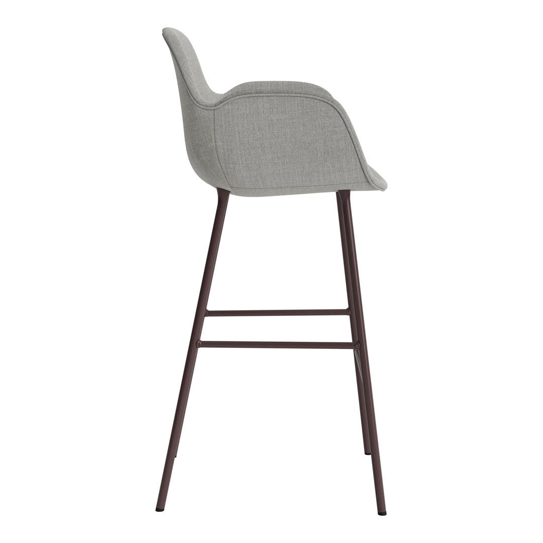 Form Bar Armchair - Fully Upholstered Modern Lounge Chair for Living Room, Office & Cafe | Comfortable Seating Furniture for Home & Commercial Spaces