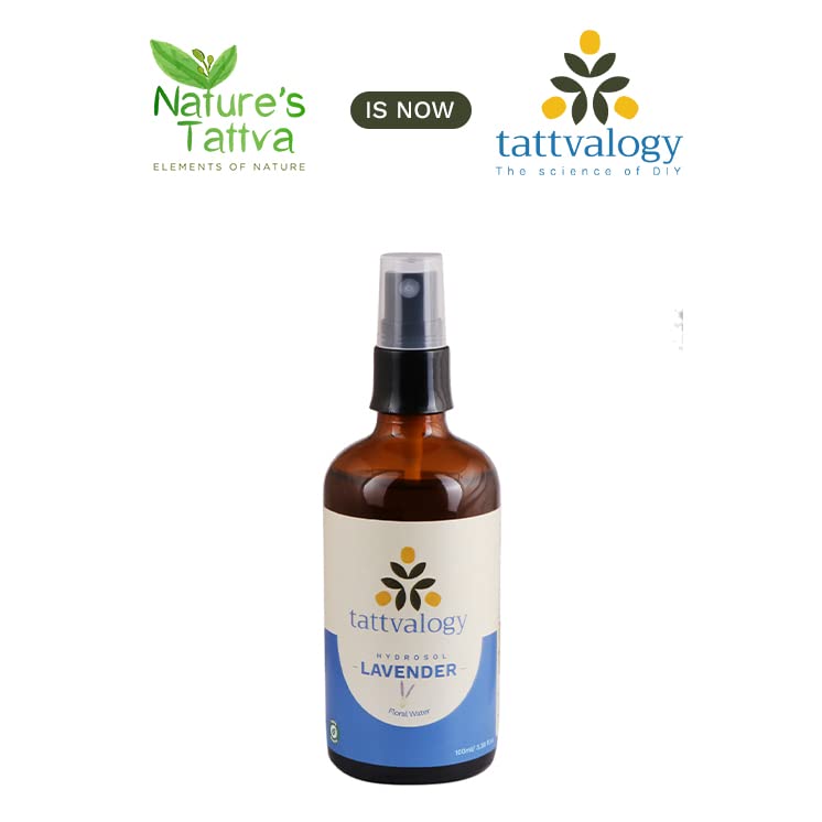 Tattvalogy Lavender Natural Toner for Dry & Sensitive Skin | pH Balancing Facial Toner | 100ml | Soothes & Hydrates Skin | Perfect for Daily Skincare Routine & Post-Cleansing Treatment